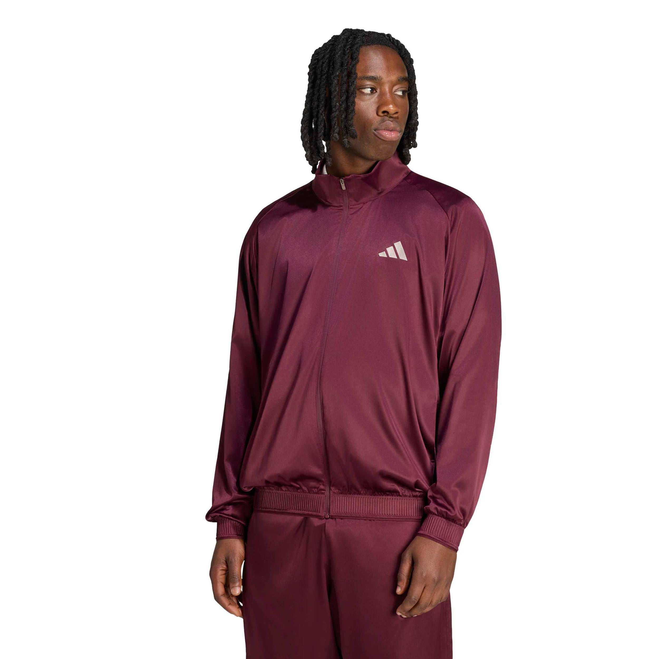 adidas Cover Up Kurtka treningowa Mężczyźni - czerwone wino