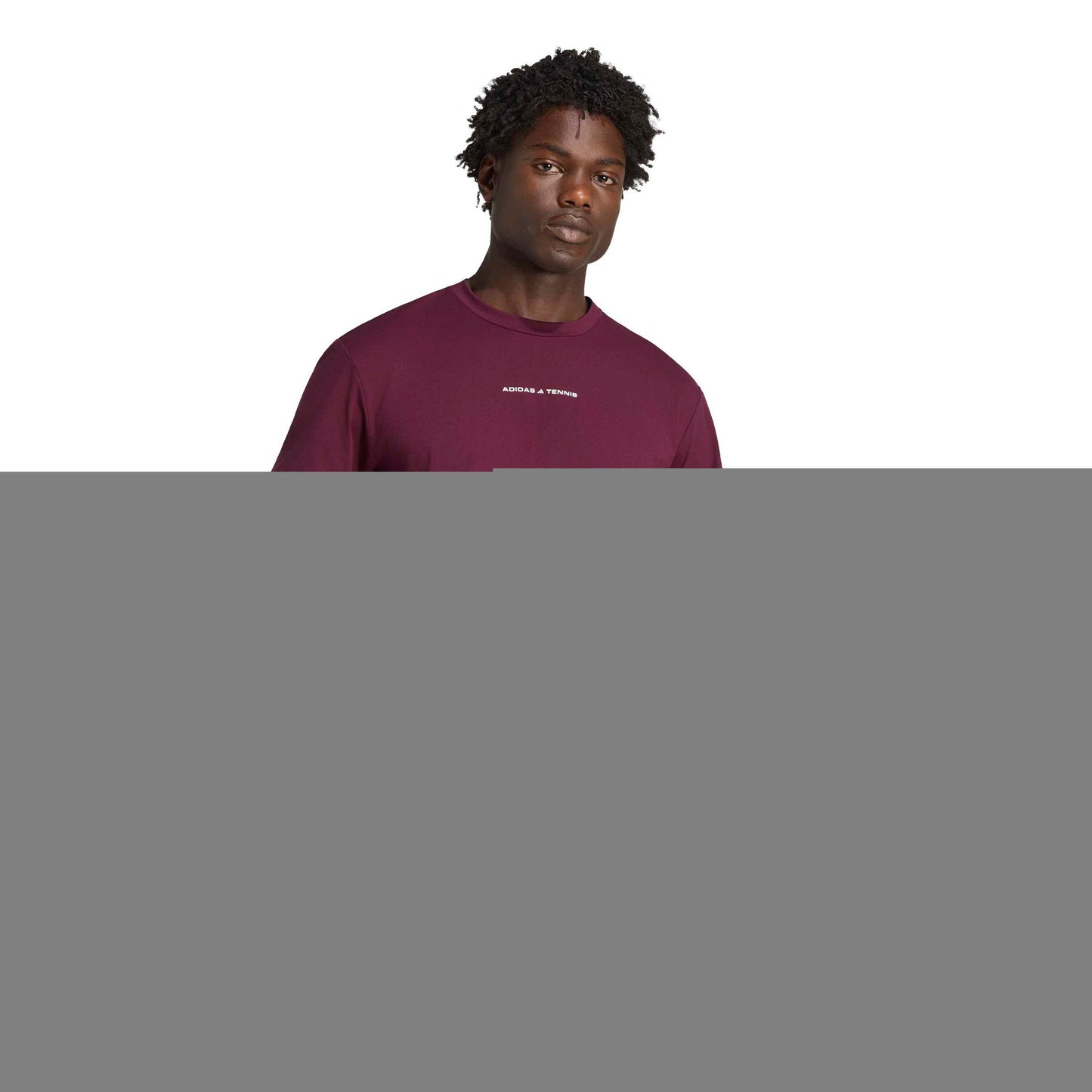 adidas Koszulka Mężczyźni - czerwone wino