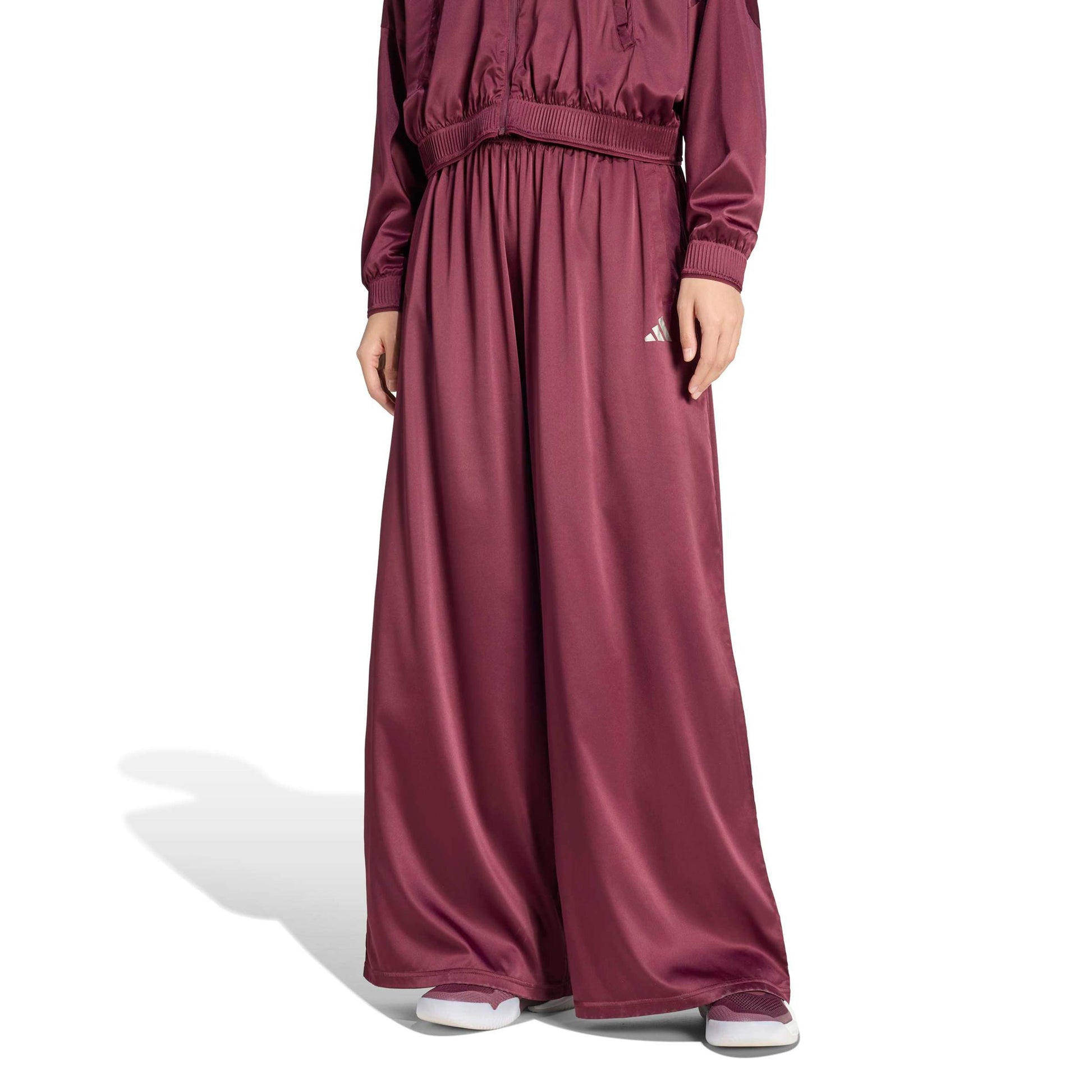 adidas Cover Spodnie dresowe Kobiety - czerwone wino