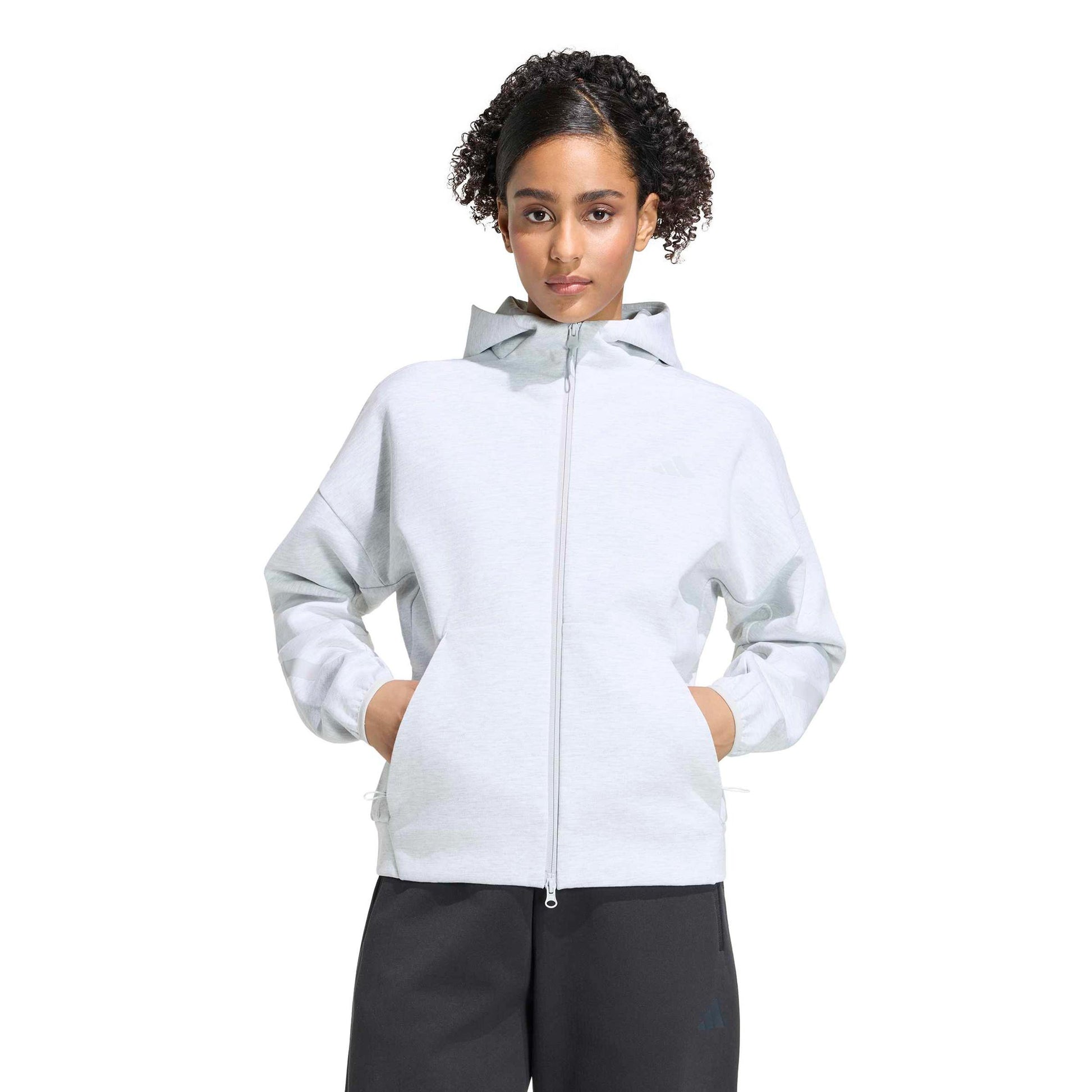 adidas Z.N.E. Bluza dresowa Kobiety - jasnoszary