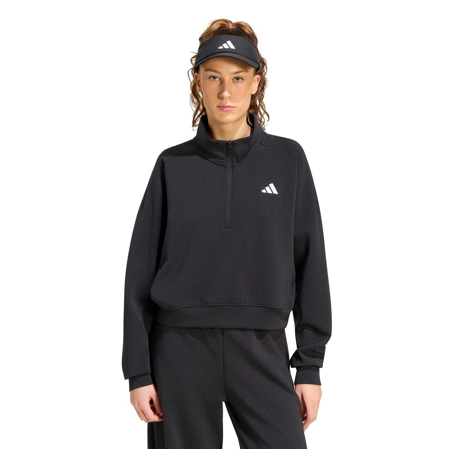 adidas Cover Up Half-Zip Bluza Kobiety - czarny
