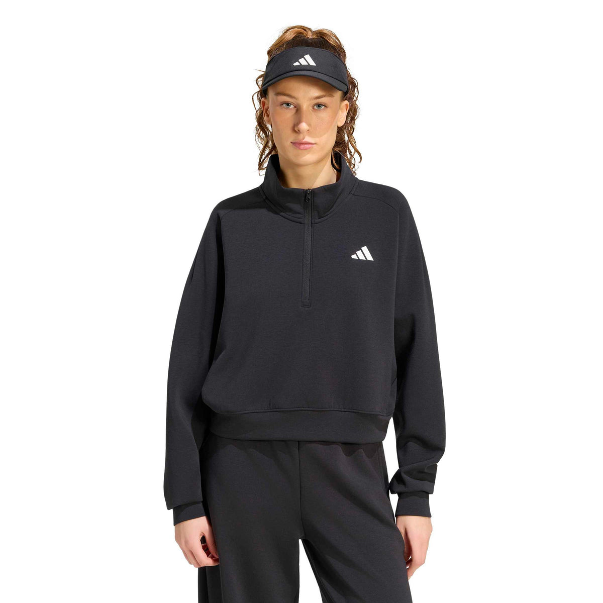 adidas Cover Up Half-Zip Bluza Kobiety - czarny