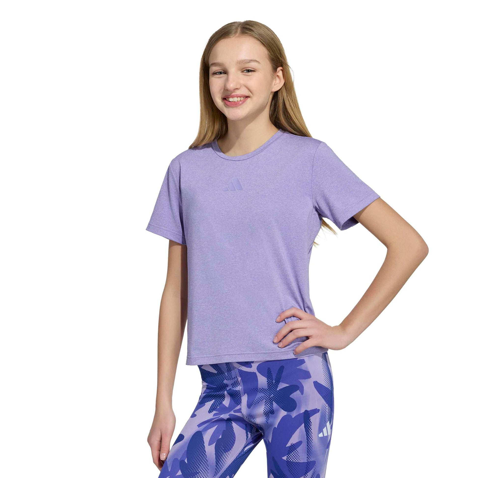 adidas Sportswear Koszulka Dzieci - liliowy