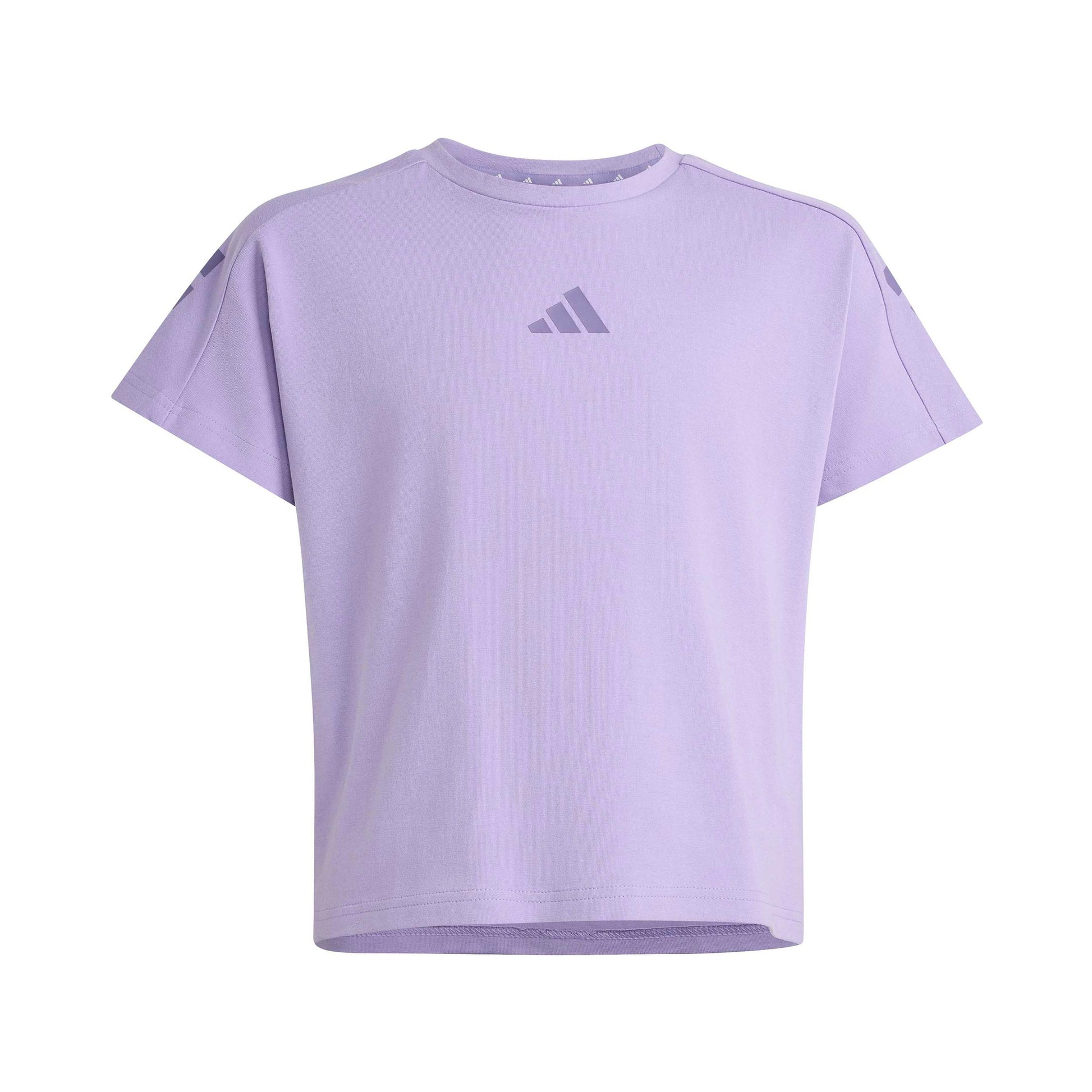 adidas Future Icons 3Stripes Koszulka Dzieci - liliowy