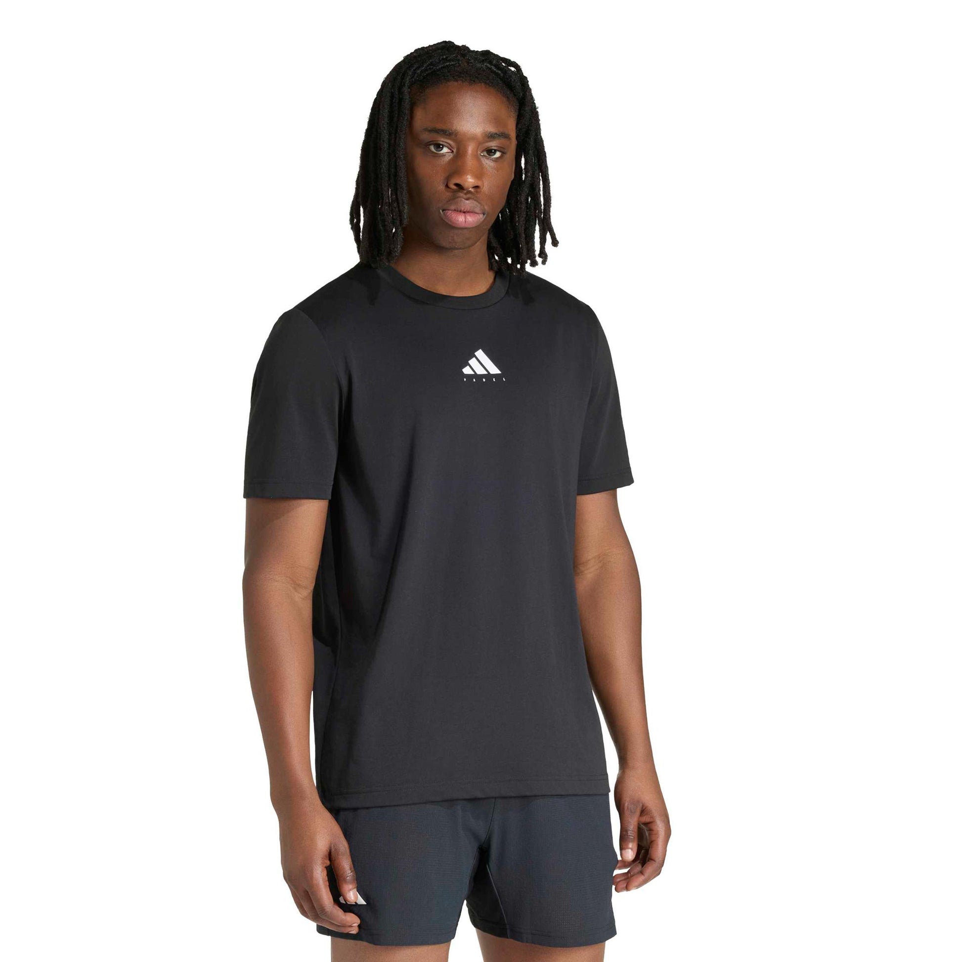 adidas Graphic Koszulka Mężczyźni - czarny, biały