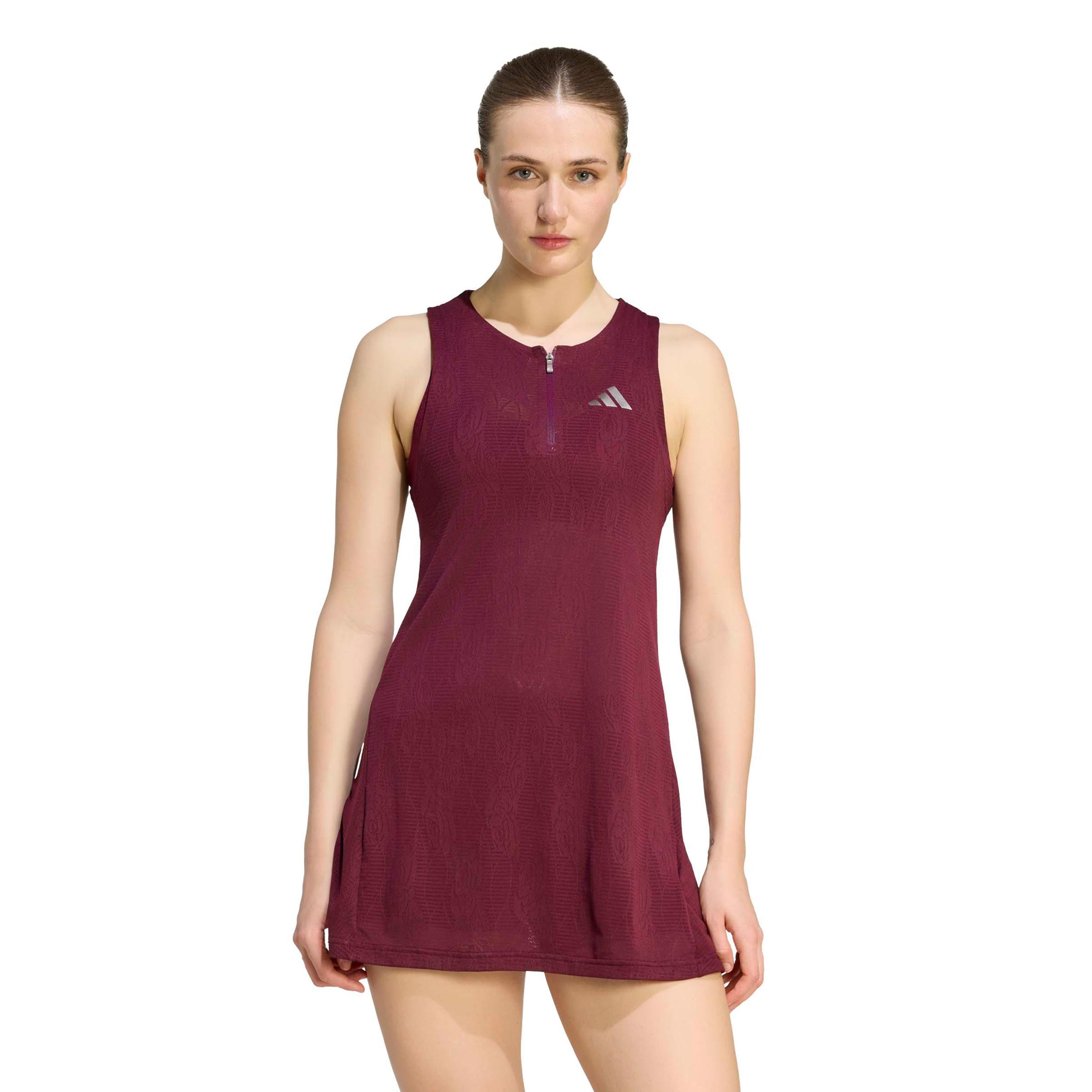 adidas Pro Sukienka Kobiety - czerwone wino