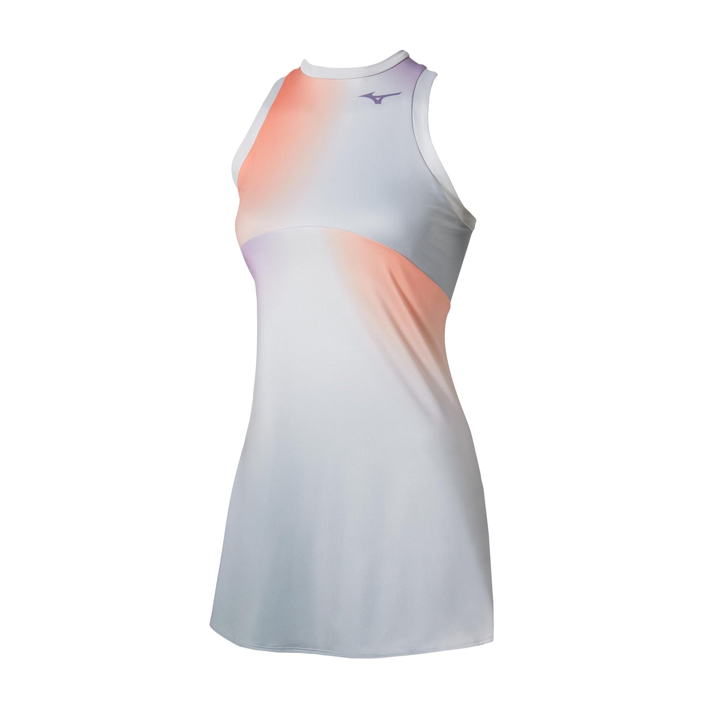 Mizuno Sukienka Kobiety - jasnoszary, koral