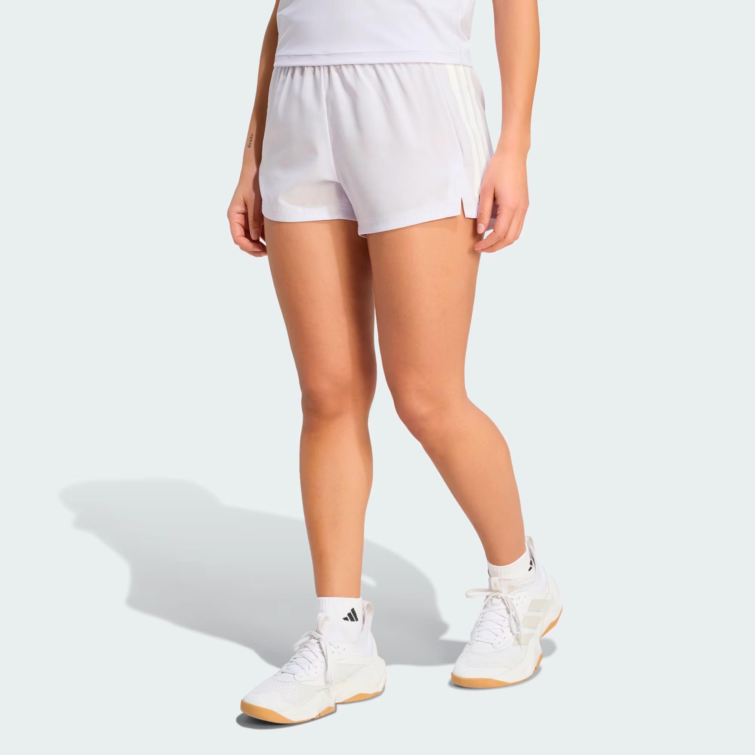 adidas Woven Szorty Kobiety - liliowy