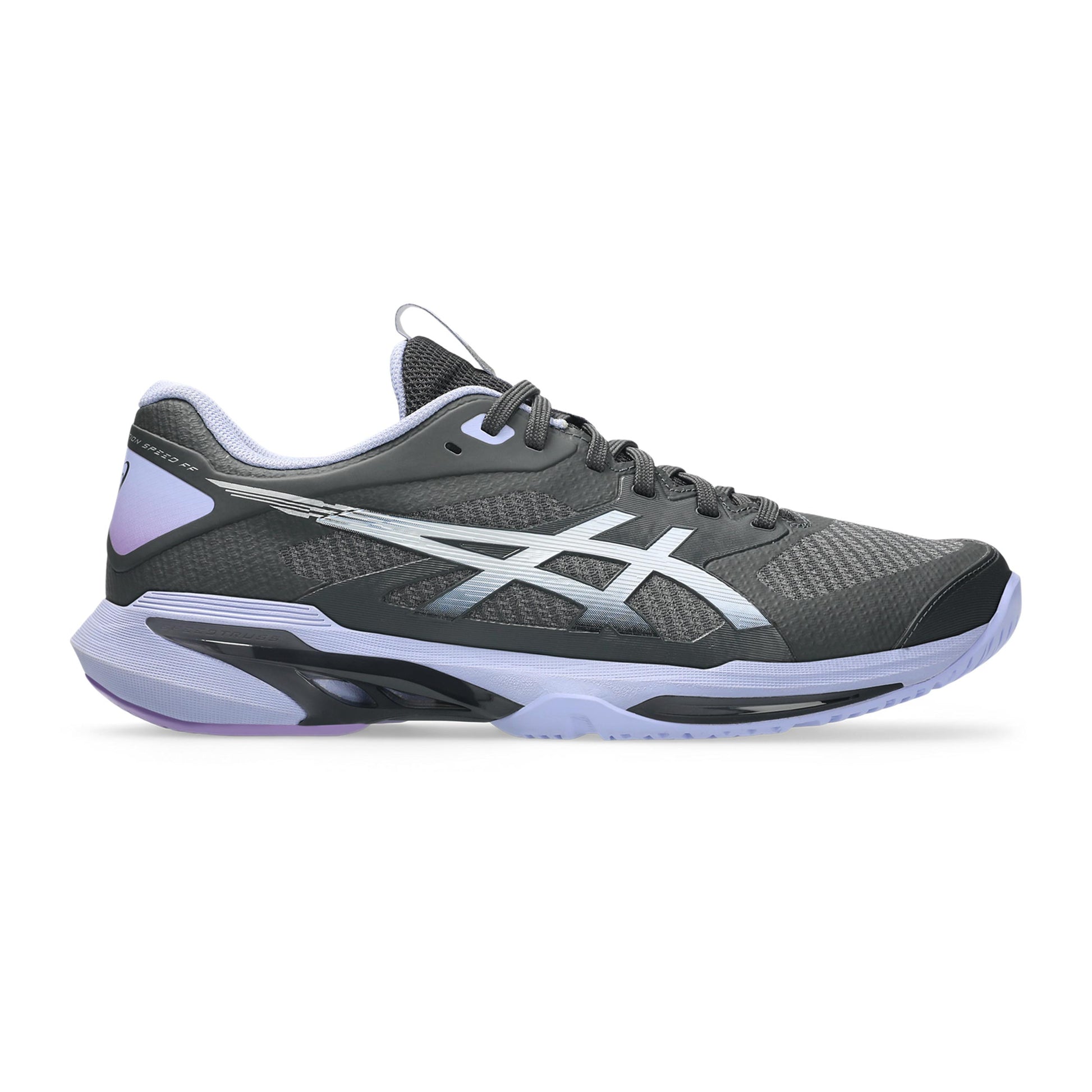 ASICS Solution Speed FF 4 Night Energy buty do tenisa allcourt Mężczyźni - antracyt, liliowy