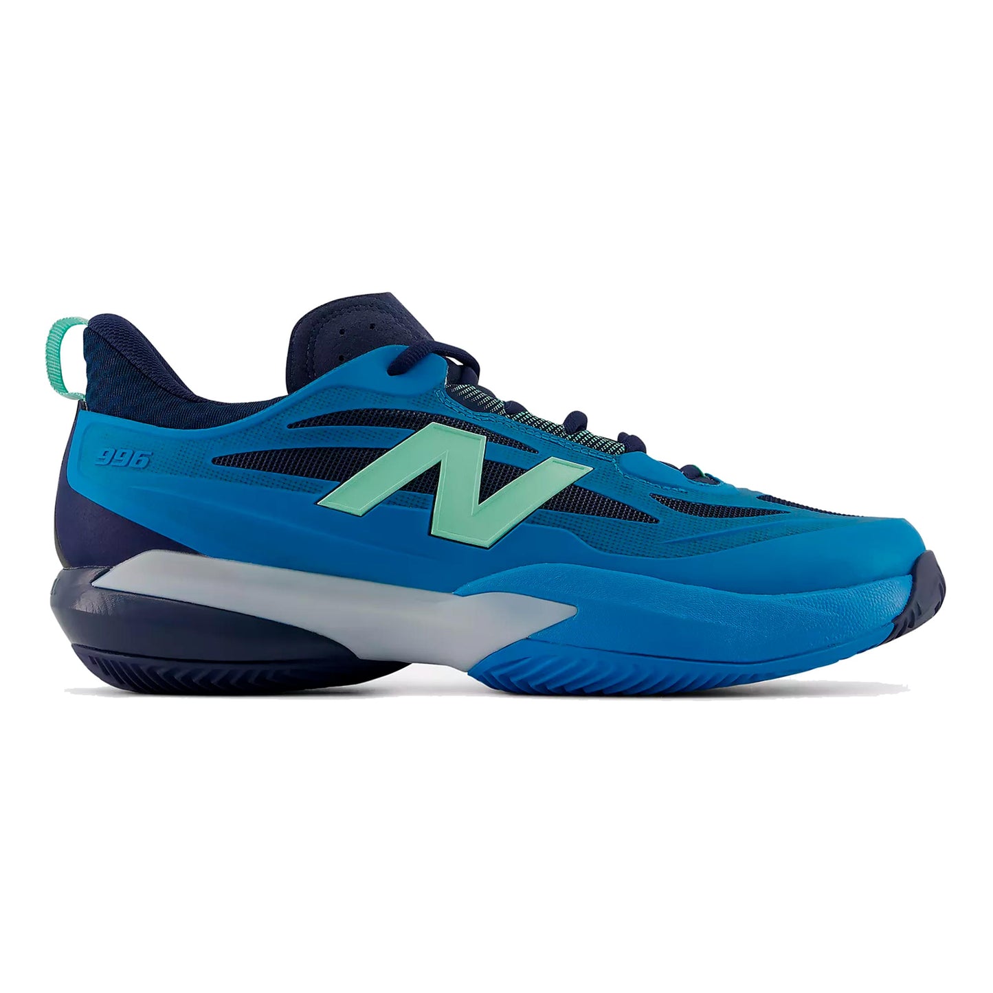 New Balance 996v7 buty do tenisa ziemnego Mężczyźni - turkus, ciemnoniebieski