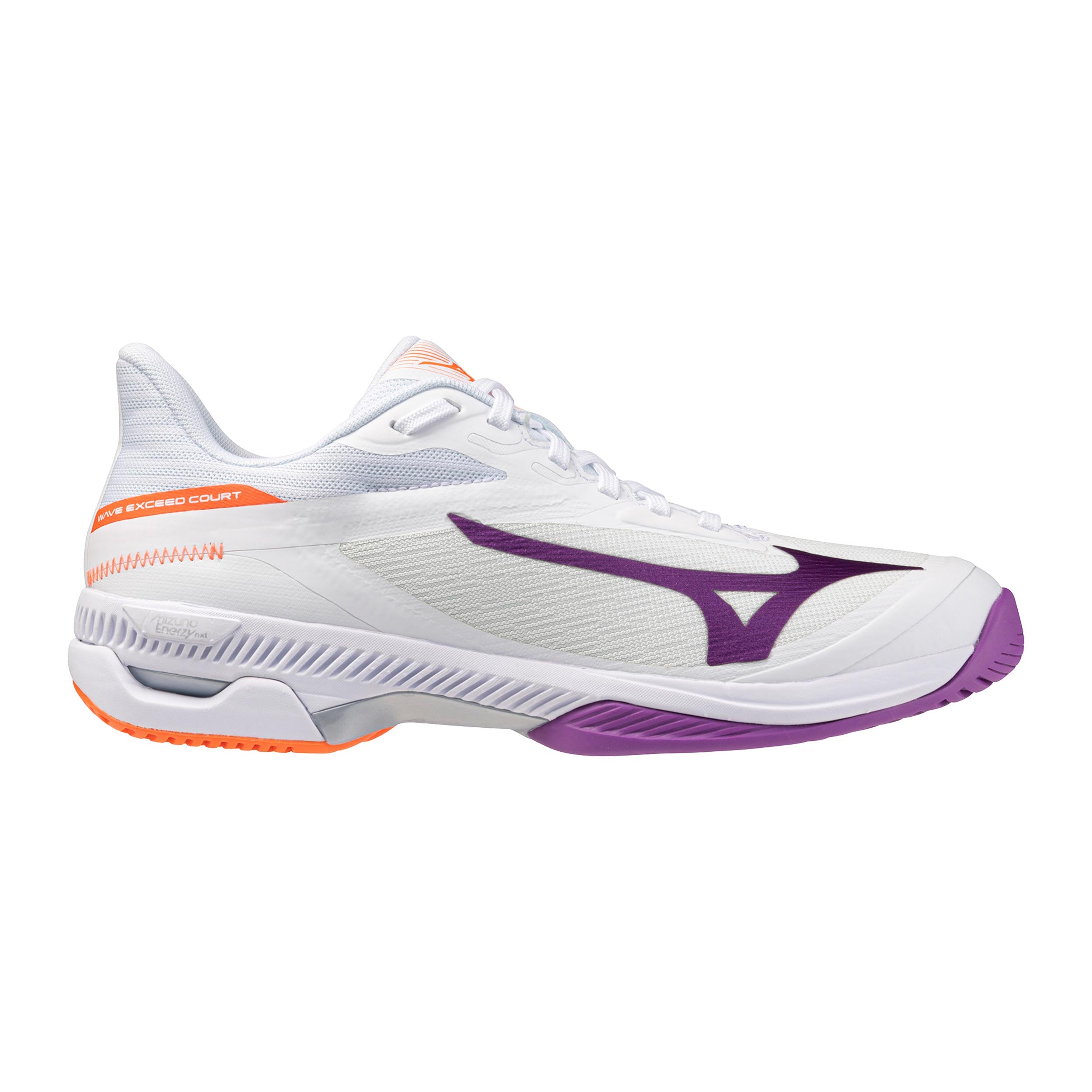 Mizuno Wave Exceed Court buty do tenisa allcourt Kobiety - biały, liliowy