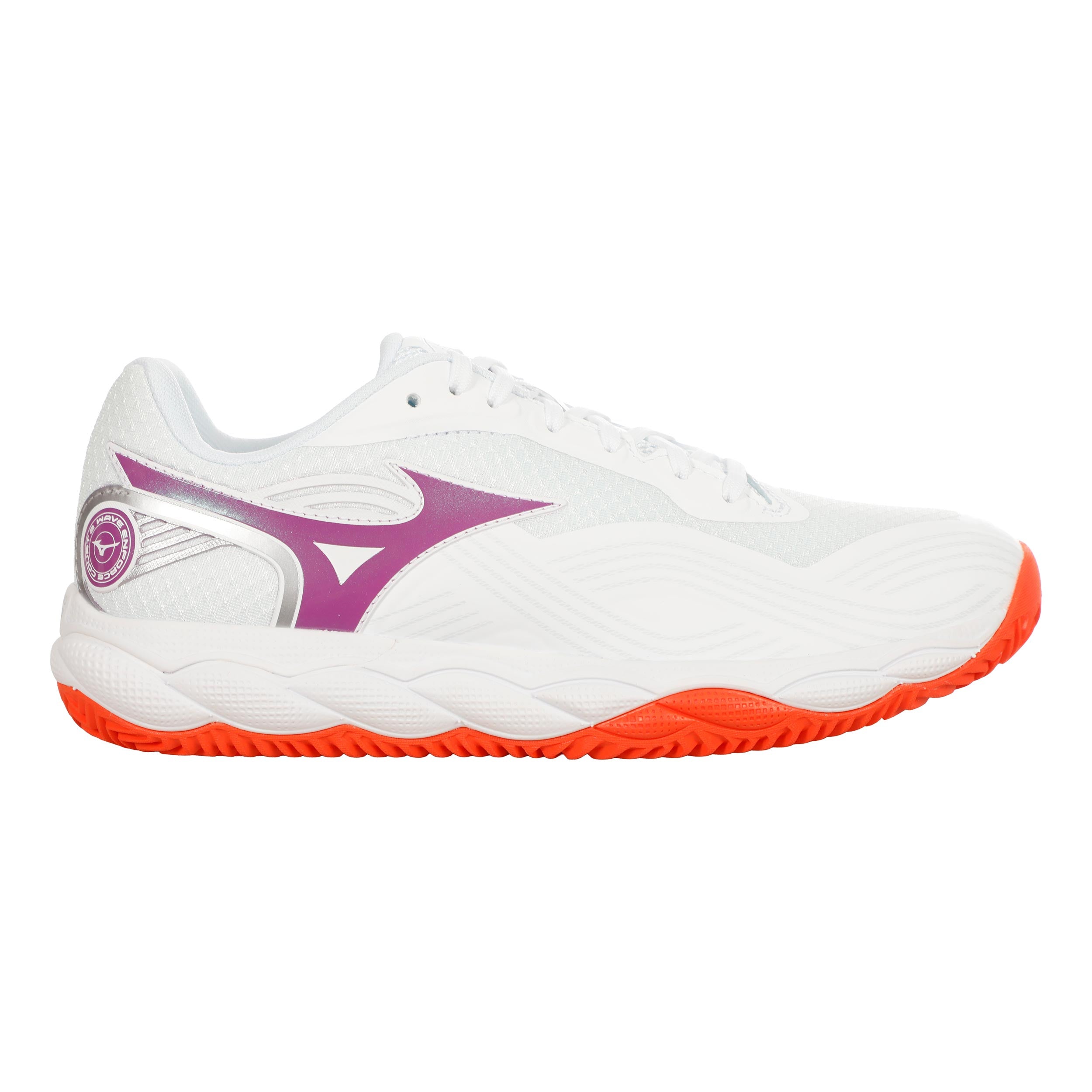 Mizuno Wave Enforce Court 2 buty do tenisa ziemnego Kobiety - biały, liliowy