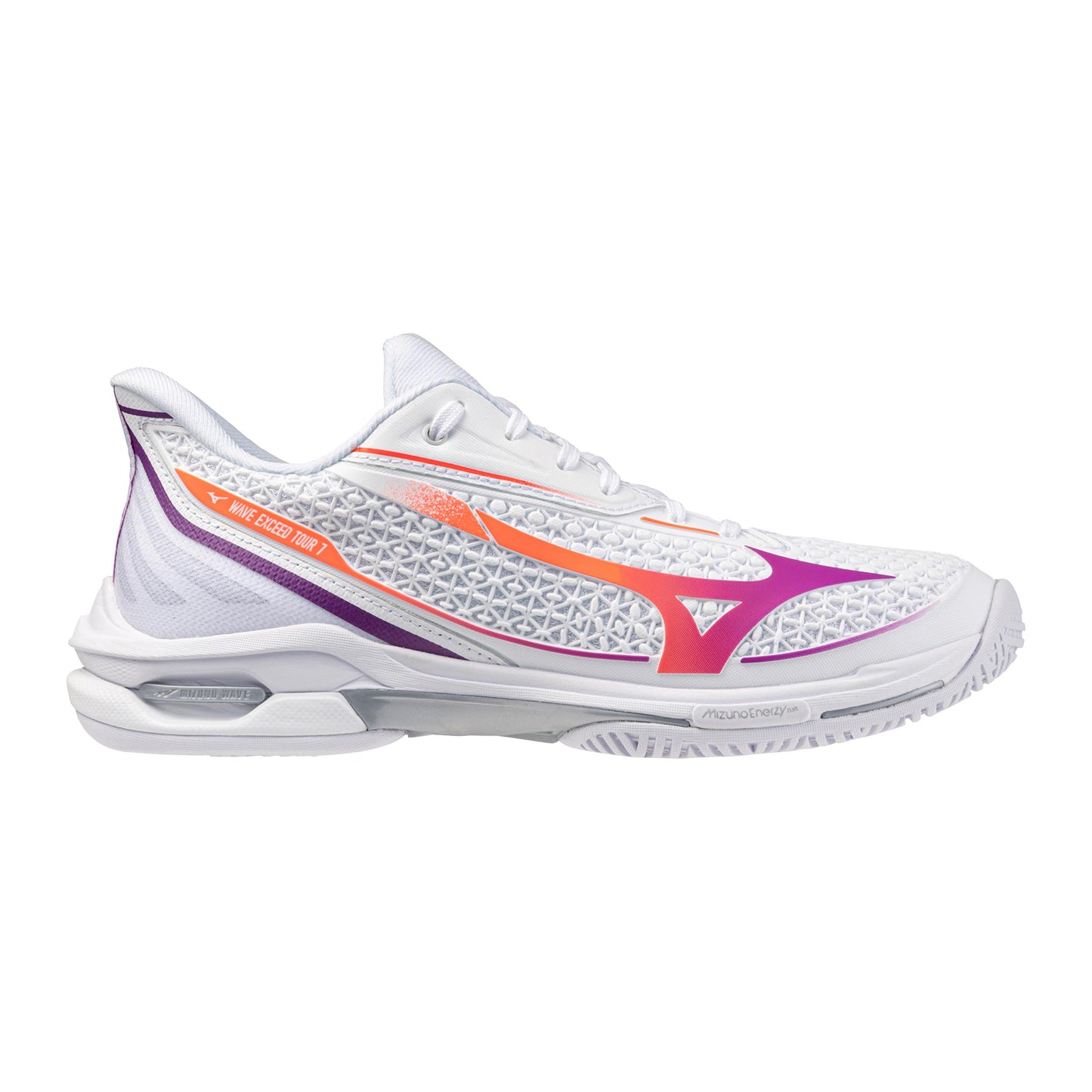 Mizuno Wave Exceed Tour 7 buty do tenisa allcourt Kobiety - biały, liliowy