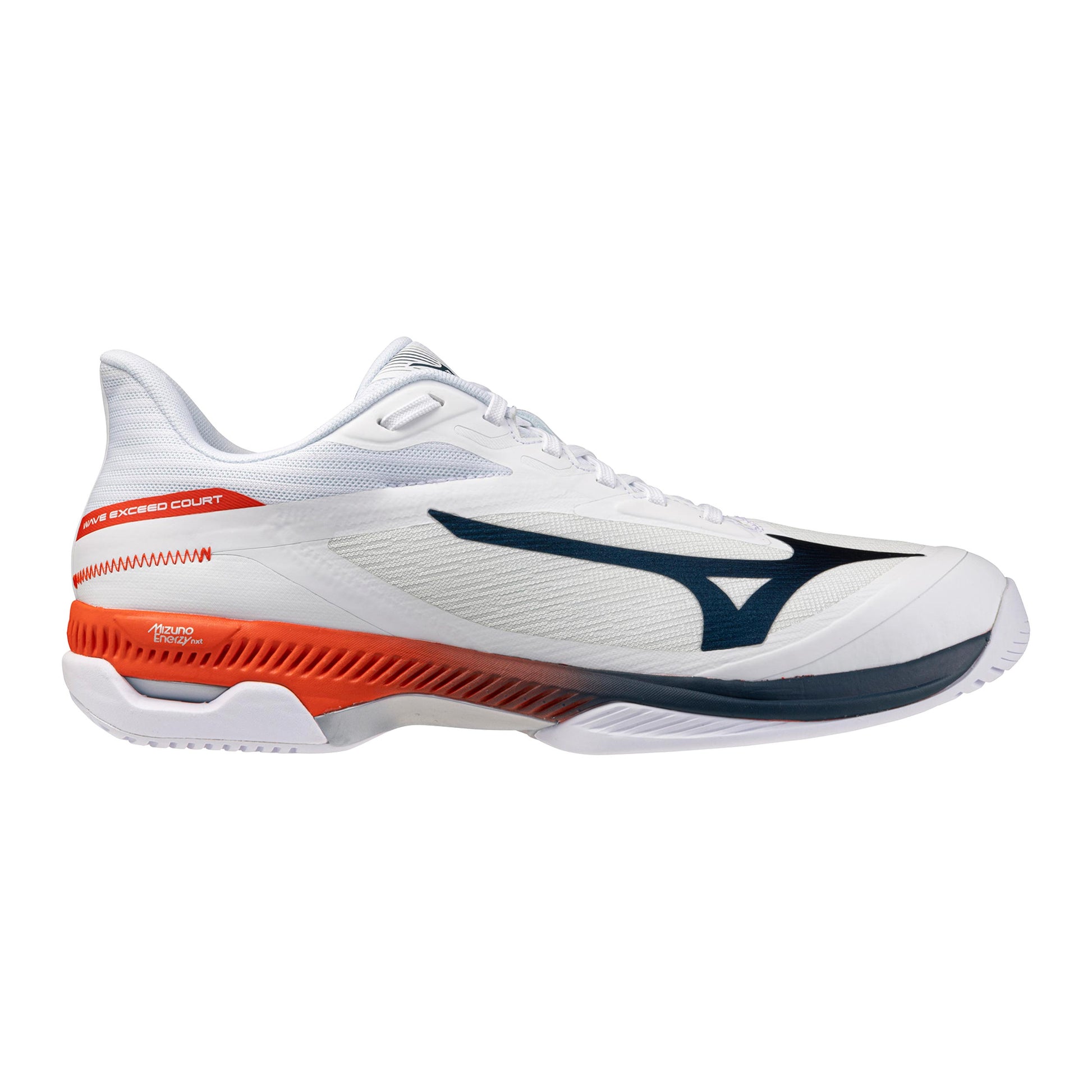 Mizuno Wave Exceed Court buty do tenisa allcourt Mężczyźni - biały, niebieski