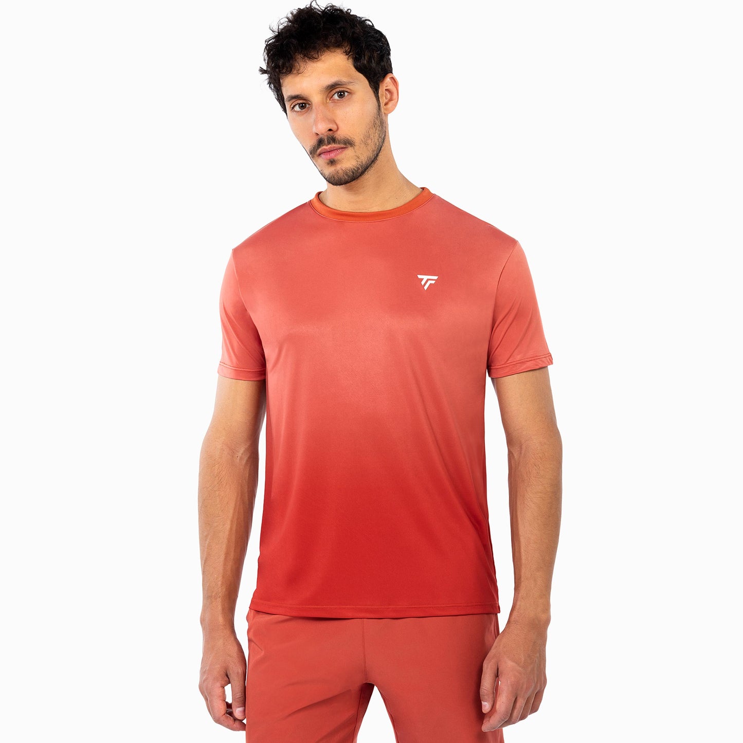 Tecnifibre X-Loop Koszulka Mężczyźni - czerwono-pomarańczowy