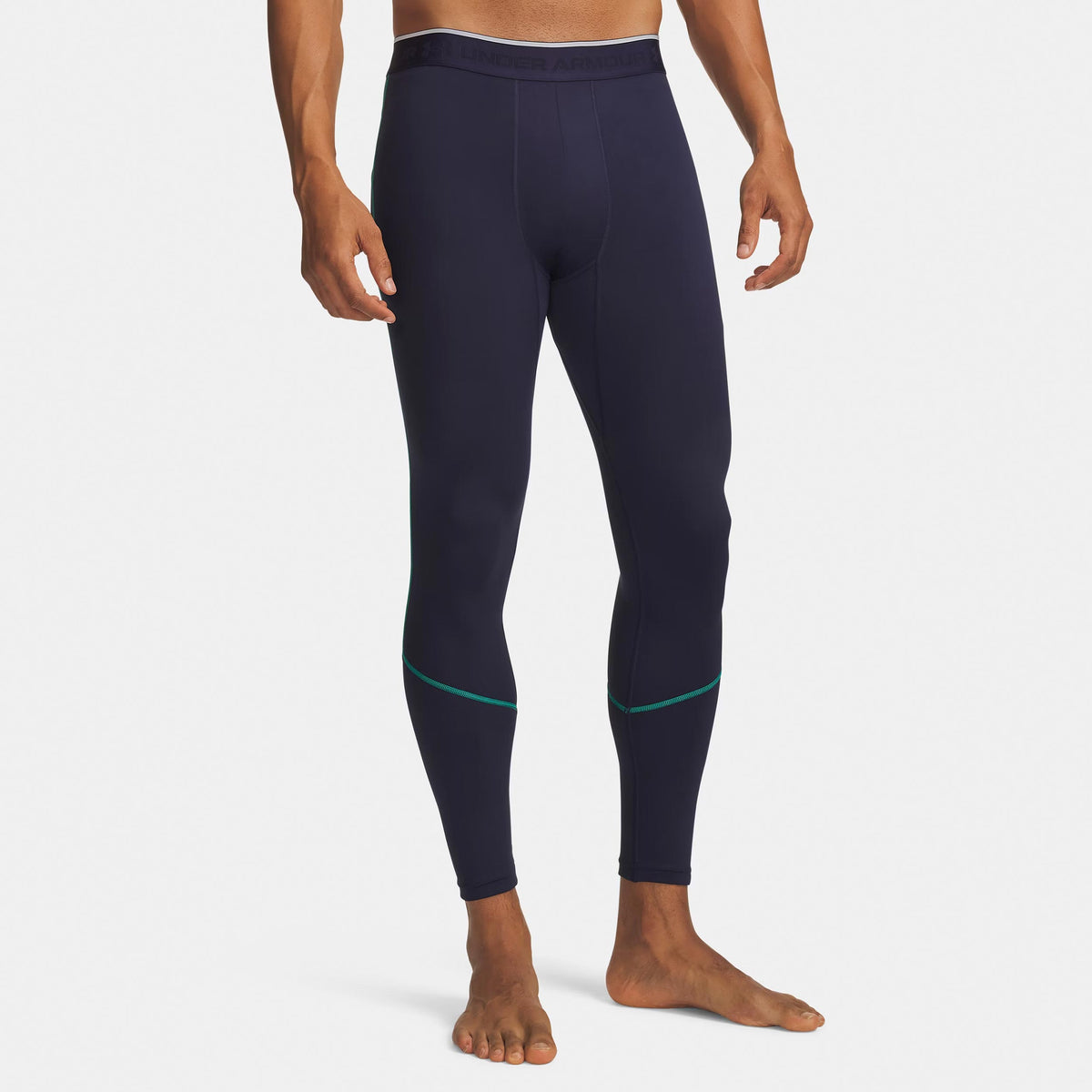 Under Armour Coldgear Elite  Getry Mężczyźni - niebieski, srebrny