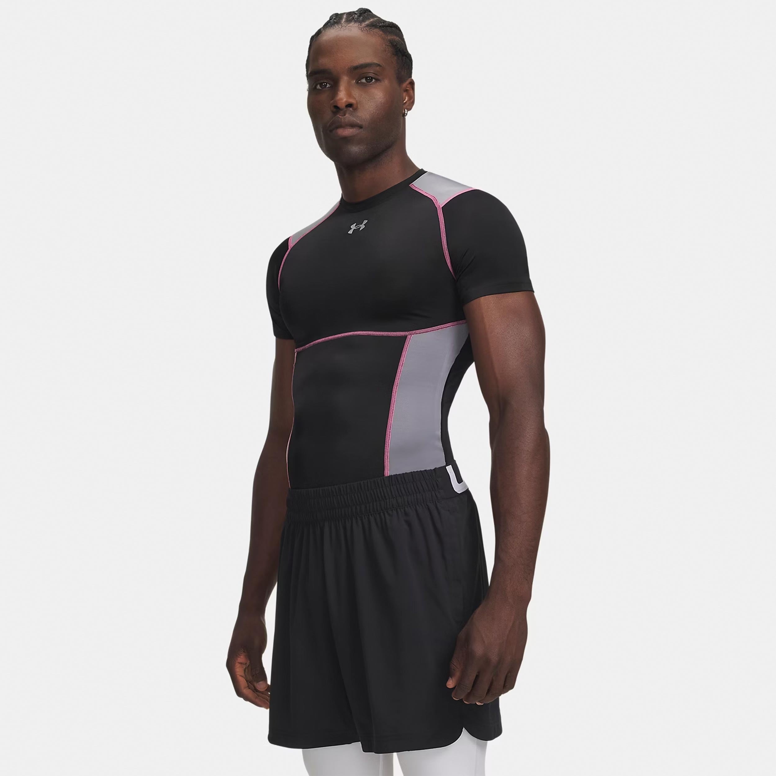 Under Armour Vanish Seamless Koszulka Mężczyźni - czarny, srebrny