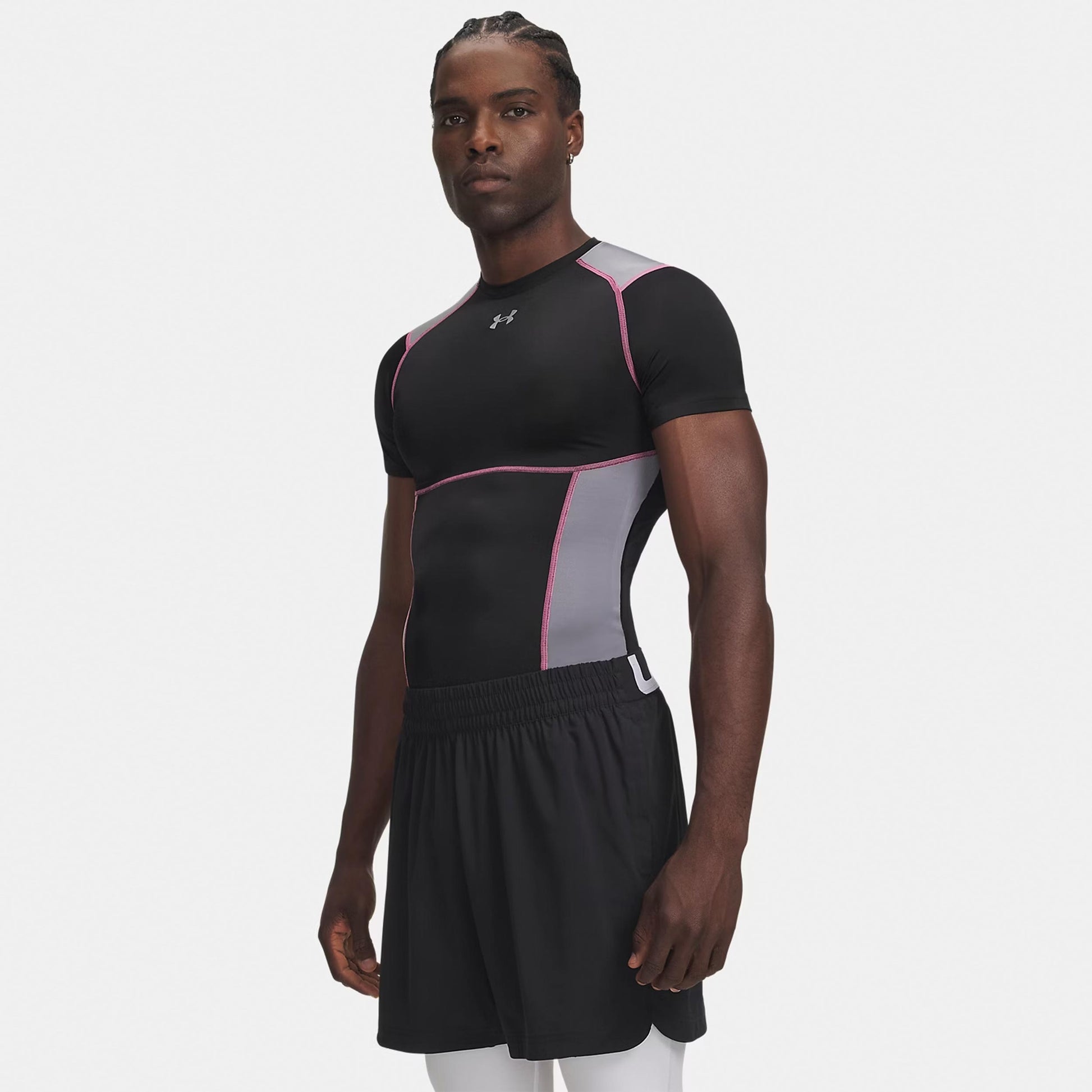 Under Armour Vanish Seamless Koszulka Mężczyźni - czarny, srebrny