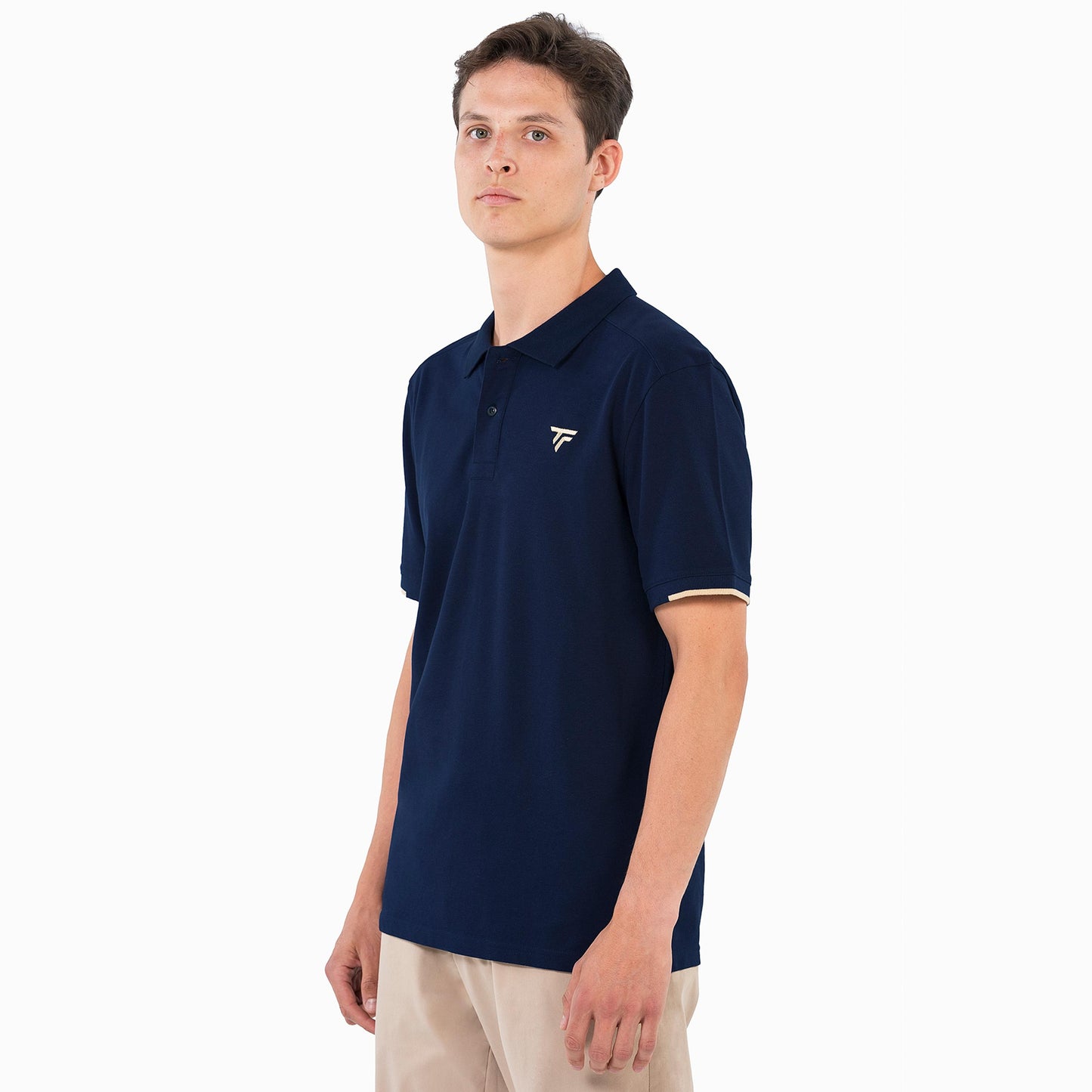 Tecnifibre Pique Koszulka Mężczyźni - ciemnoniebieski