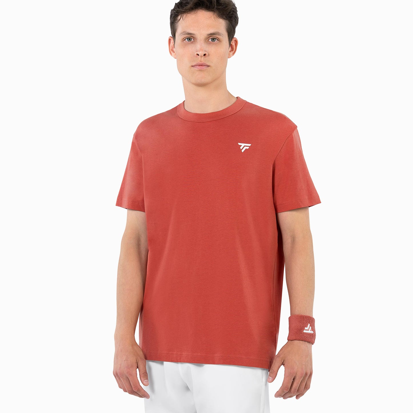 Tecnifibre Graphic Koszulka Mężczyźni - czerwono-pomarańczowy
