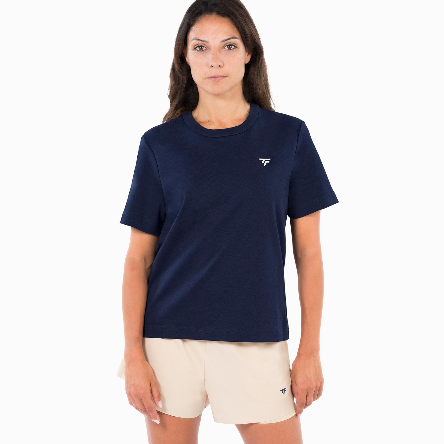 Tecnifibre Graphic Koszulka Kobiety - ciemnoniebieski