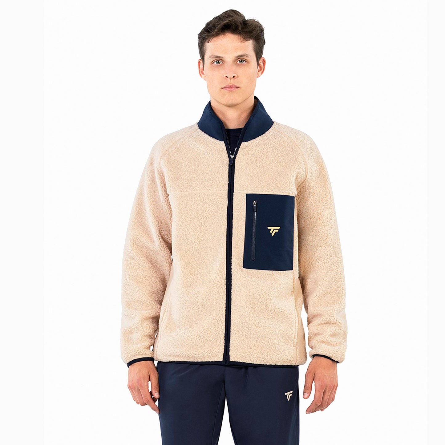 Tecnifibre Sherpa Kurtka treningowa Unisex - beż, ciemnoniebieski