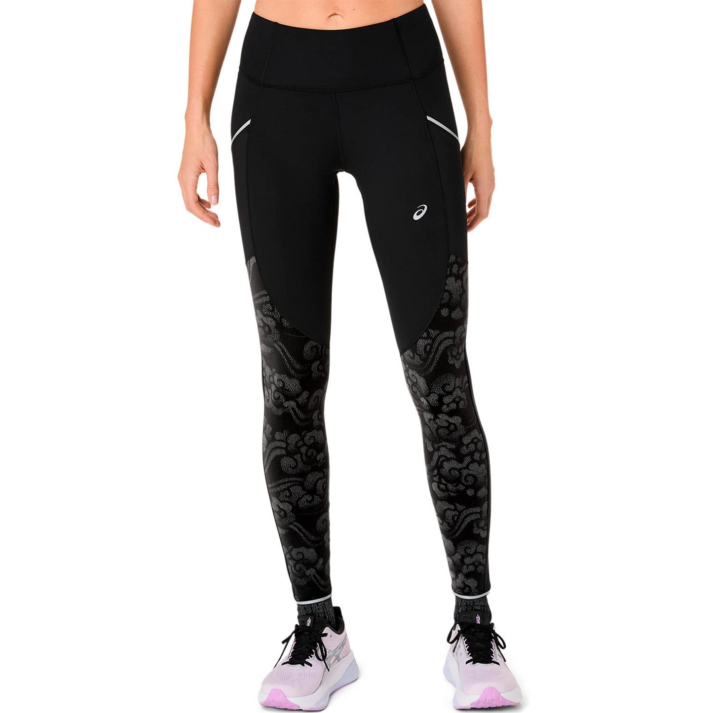ASICS Road Lite-Show  Getry do biegania - czarny