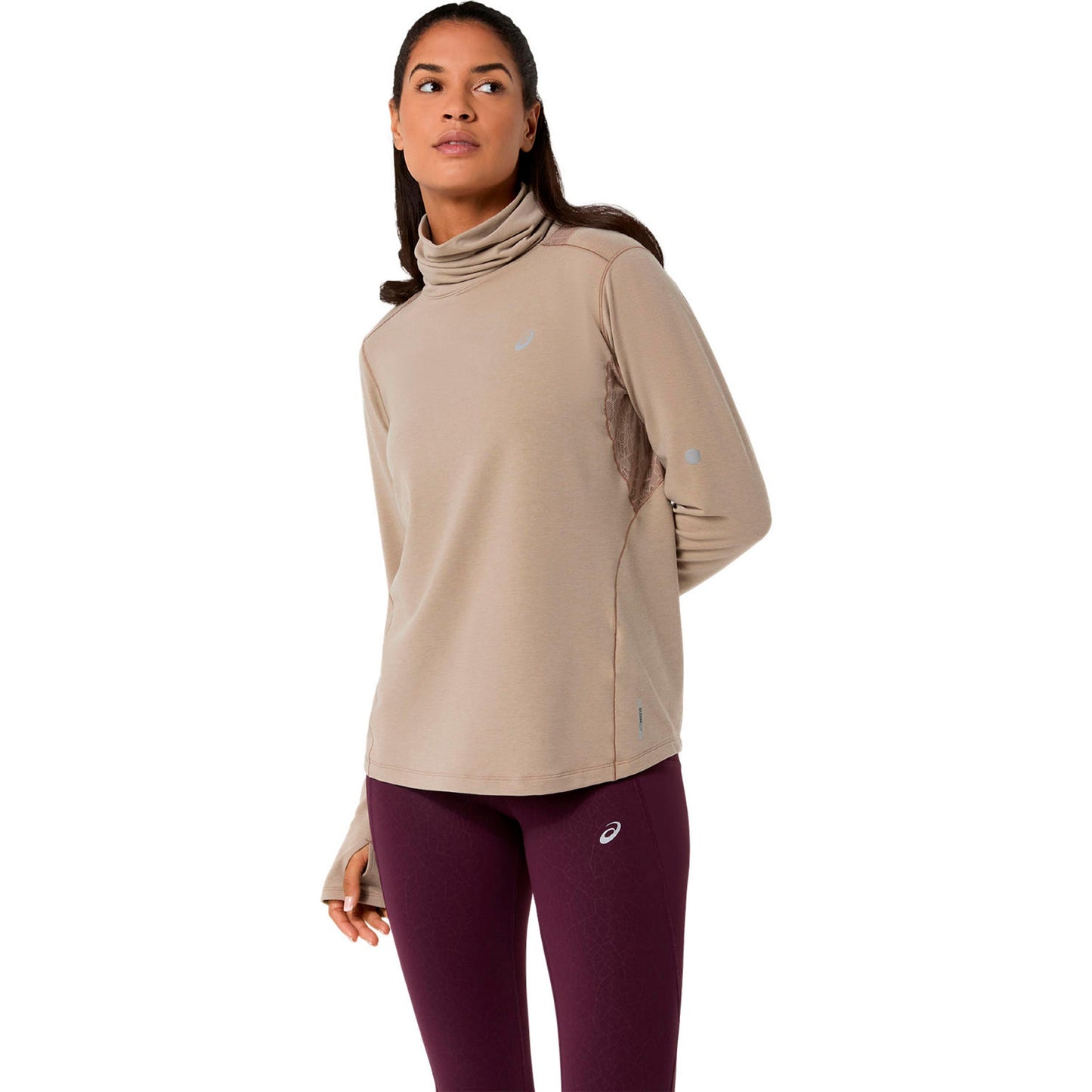 ASICS Nagino Winter  Koszulka do biegania - beż