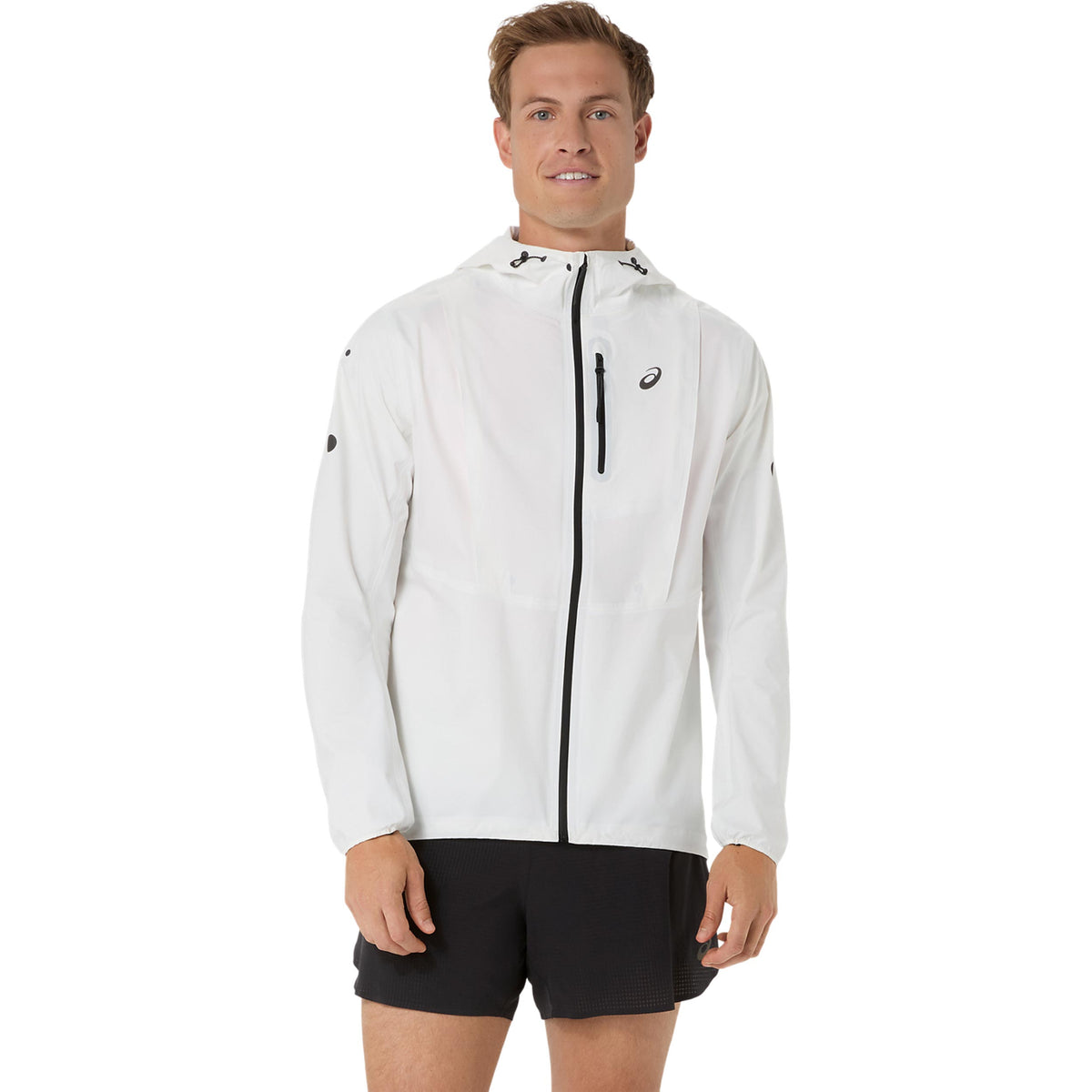 ASICS Fujitrail Elite Waterproof  Kurtka do biegania - krem