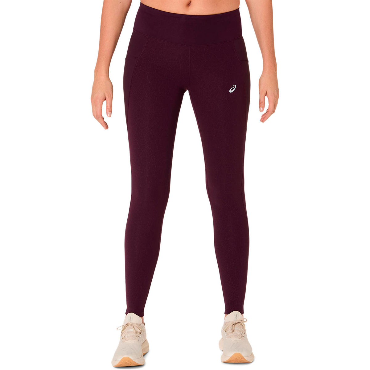 ASICS Nagino  Getry do biegania - czerwone wino