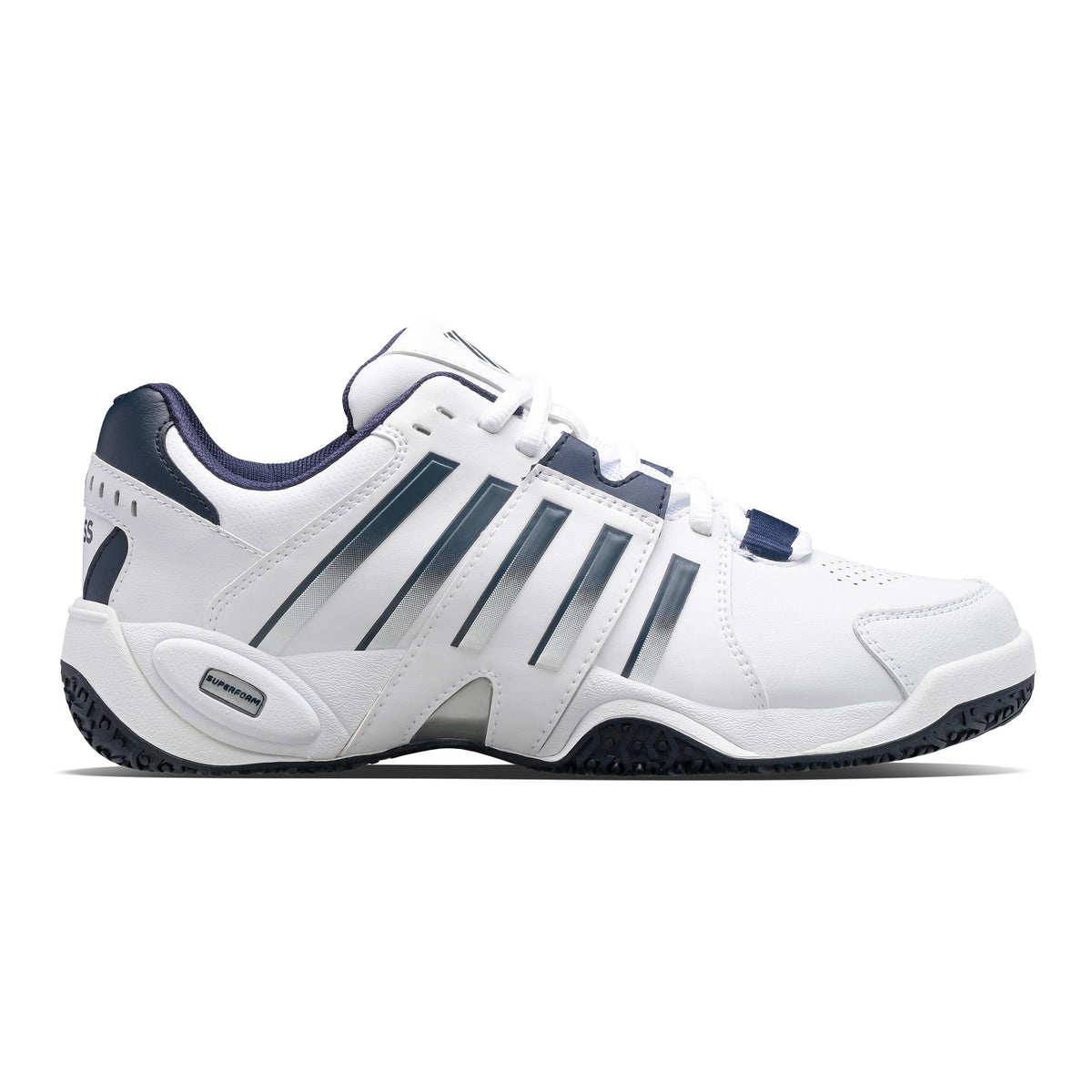 K-Swiss Accomplish IV Omni buty do tenisa allcourt Mężczyźni - biały, ciemnoniebieski