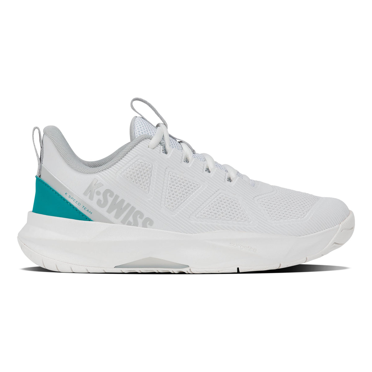 K-Swiss K-Speed Team buty do tenisa allcourt Kobiety - biały, turkus