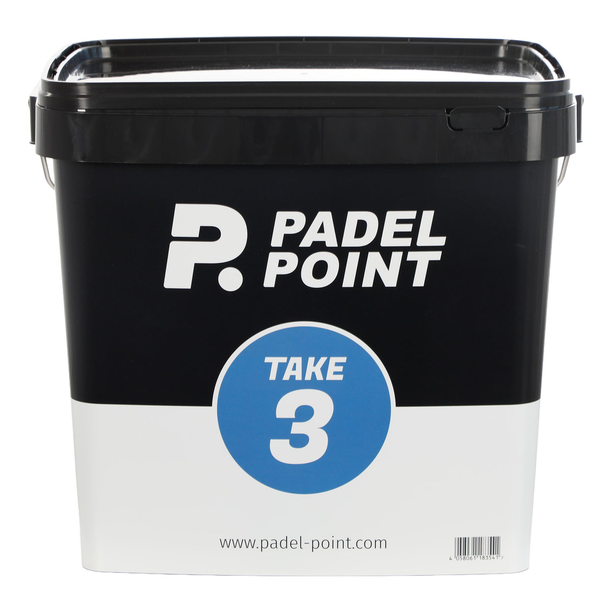 Padel-Point Padel-Point WIADRO NA PIŁKI - czarny