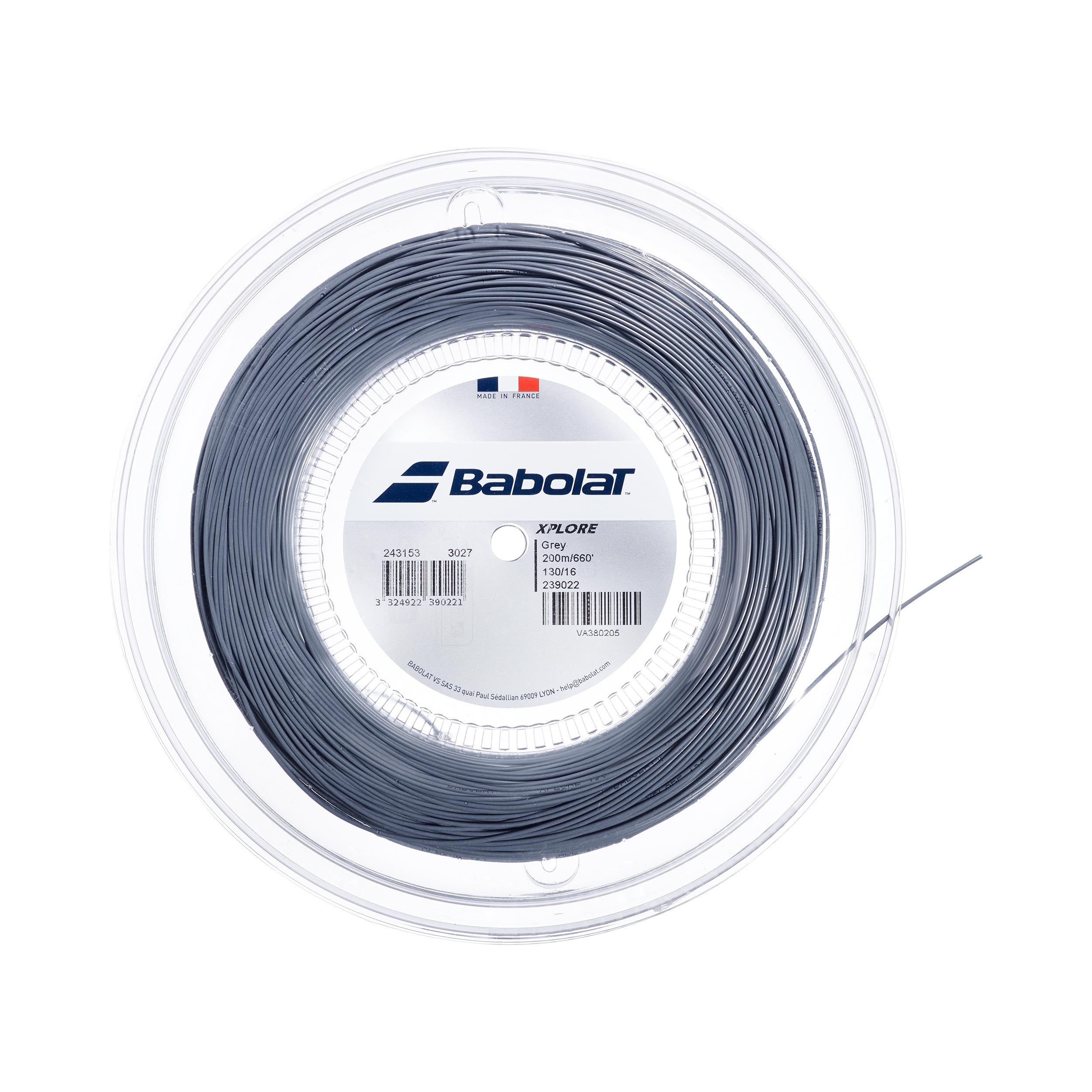Babolat Xplore Szpula do naciągów 200m - szary