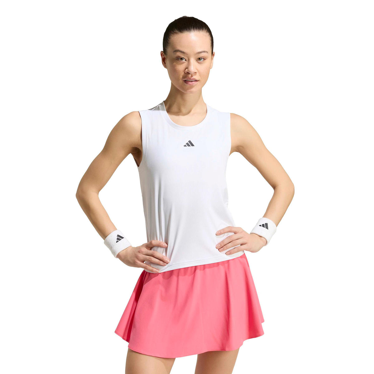 adidas Match Tank top Kobiety - biały