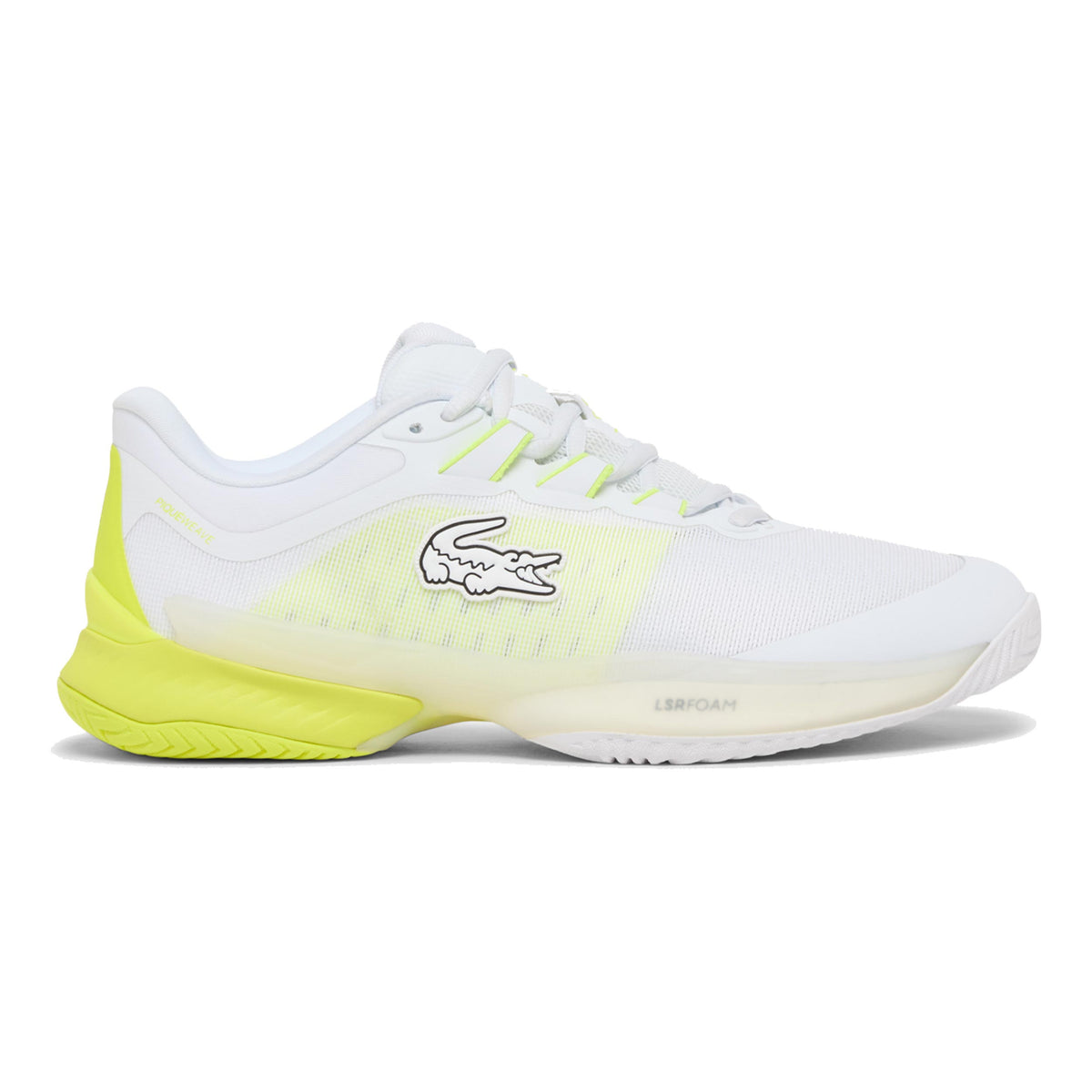 Lacoste AG-LT Ultra buty do tenisa allcourt Mężczyźni - biały, żółty