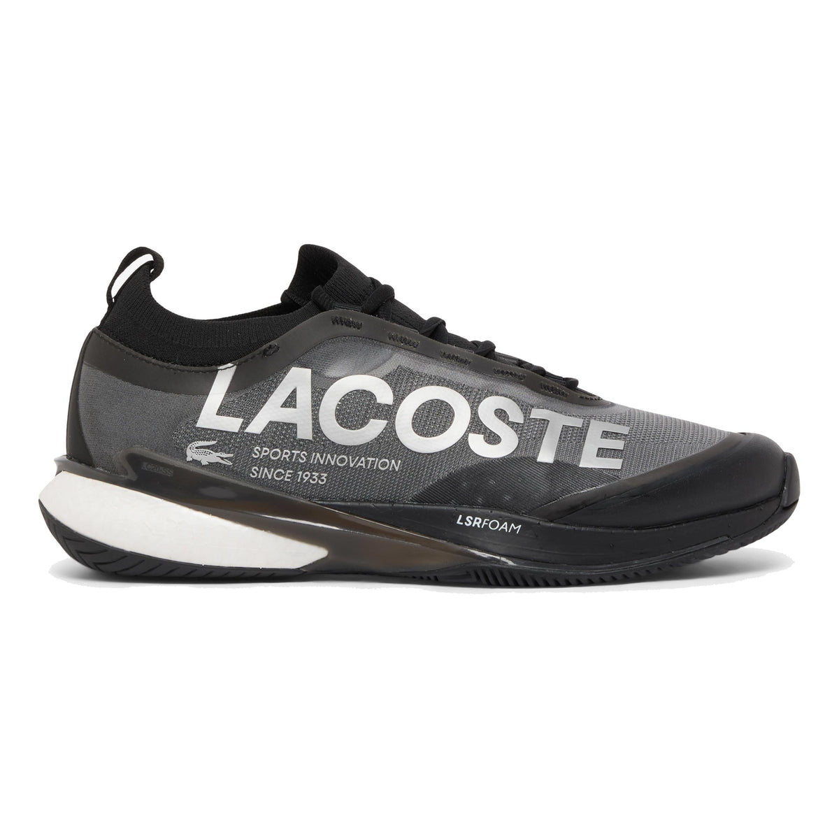 Lacoste AG-LT Lite buty do tenisa allcourt Mężczyźni - czarny, biały