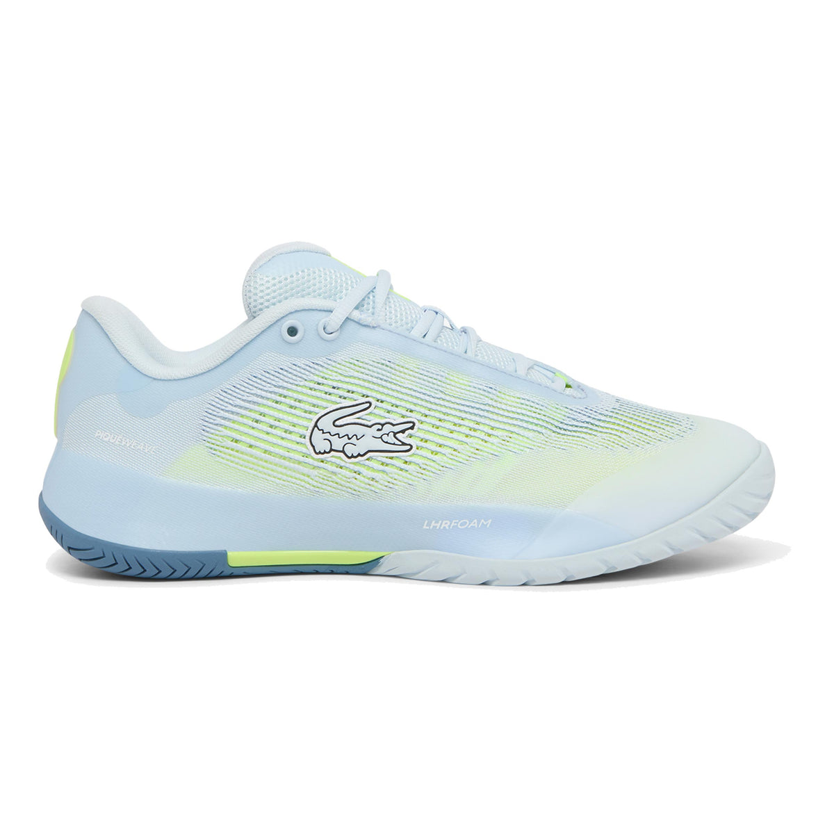 Lacoste AG-LT EVO buty do tenisa allcourt Kobiety - jasnoniebieski, żółty