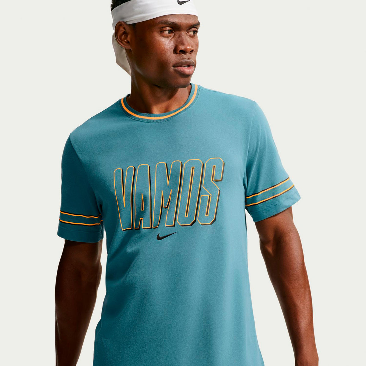 Nike Court Dri-Fit Koszulka Mężczyźni - petrolowy