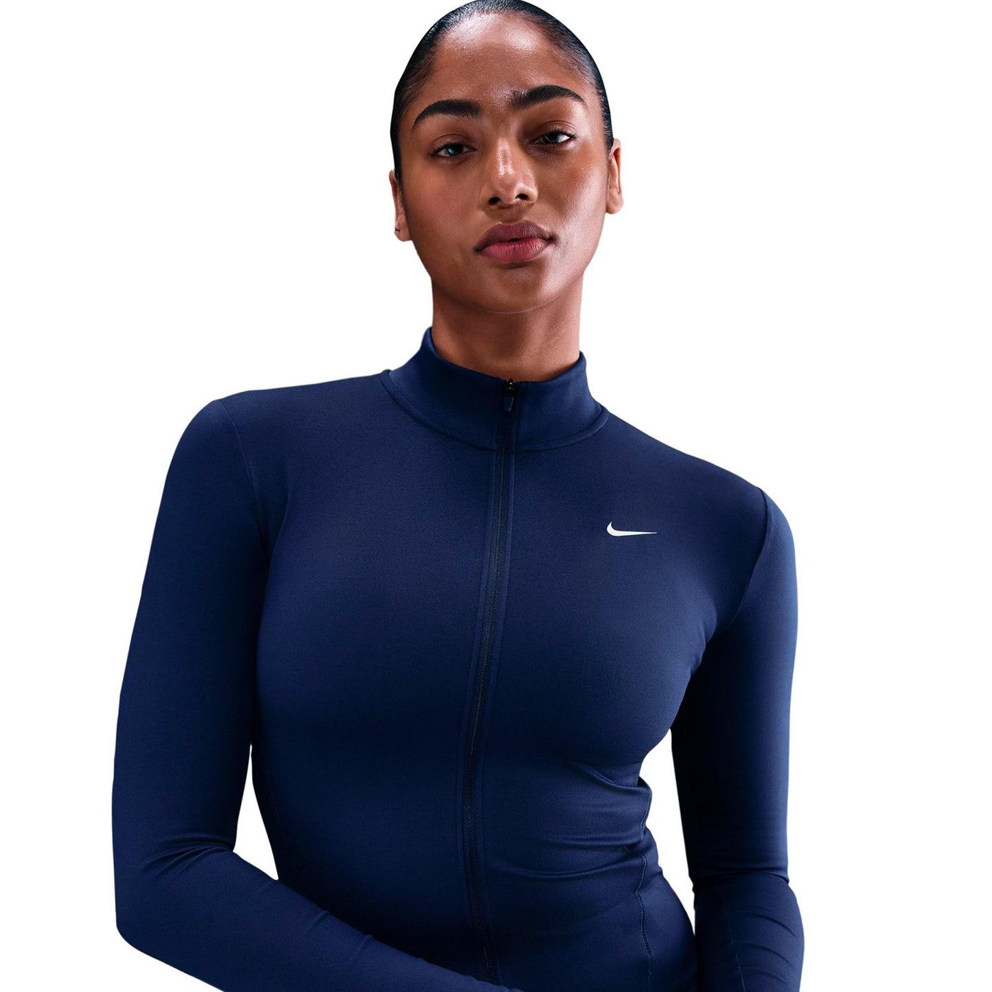 Nike One Fitted Kurtka treningowa Kobiety - ciemnoniebieski