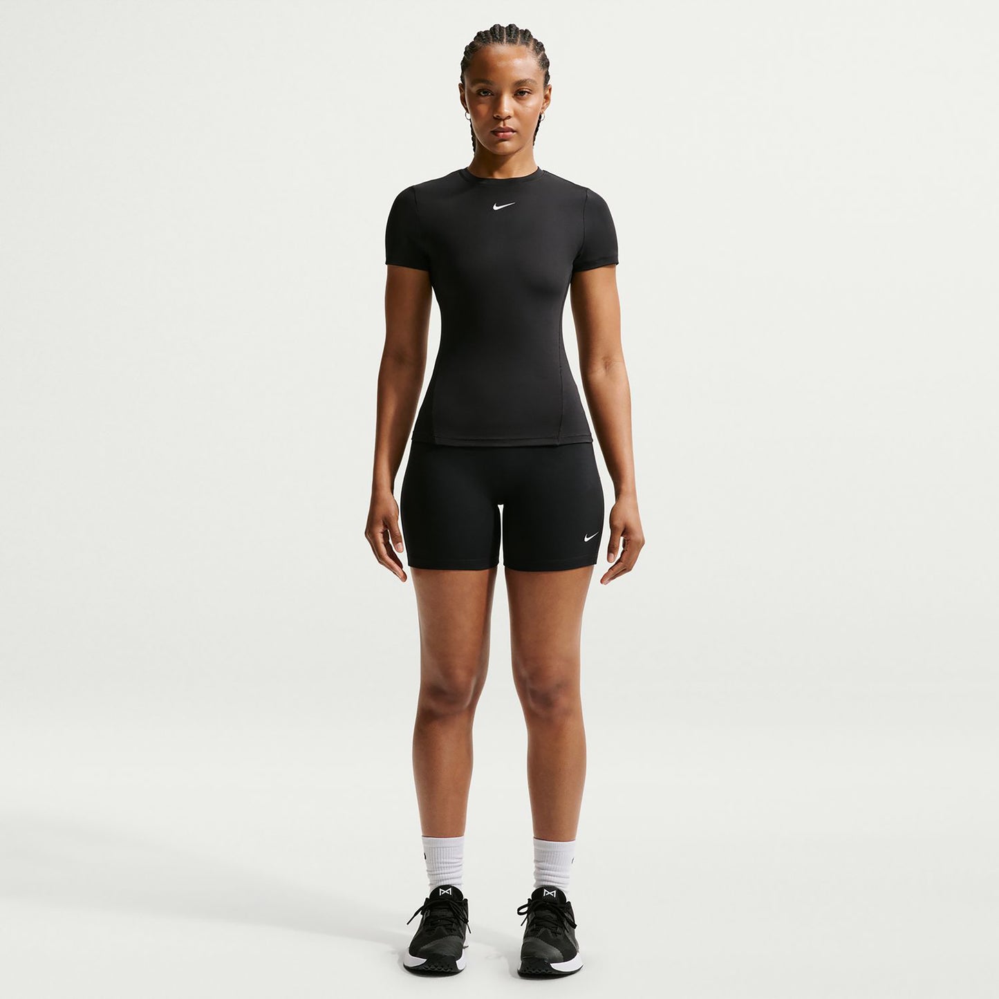 Nike One Fitted Koszulka Kobiety - czarny