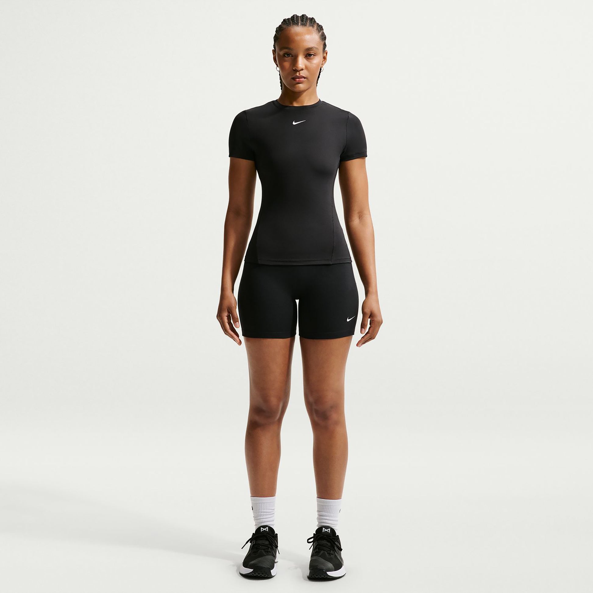 Nike One Fitted Koszulka Kobiety - czarny