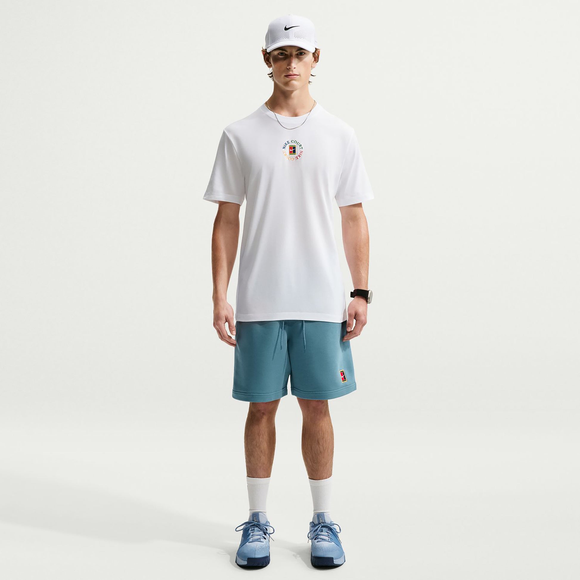 Nike Court Koszulka Mężczyźni - biały