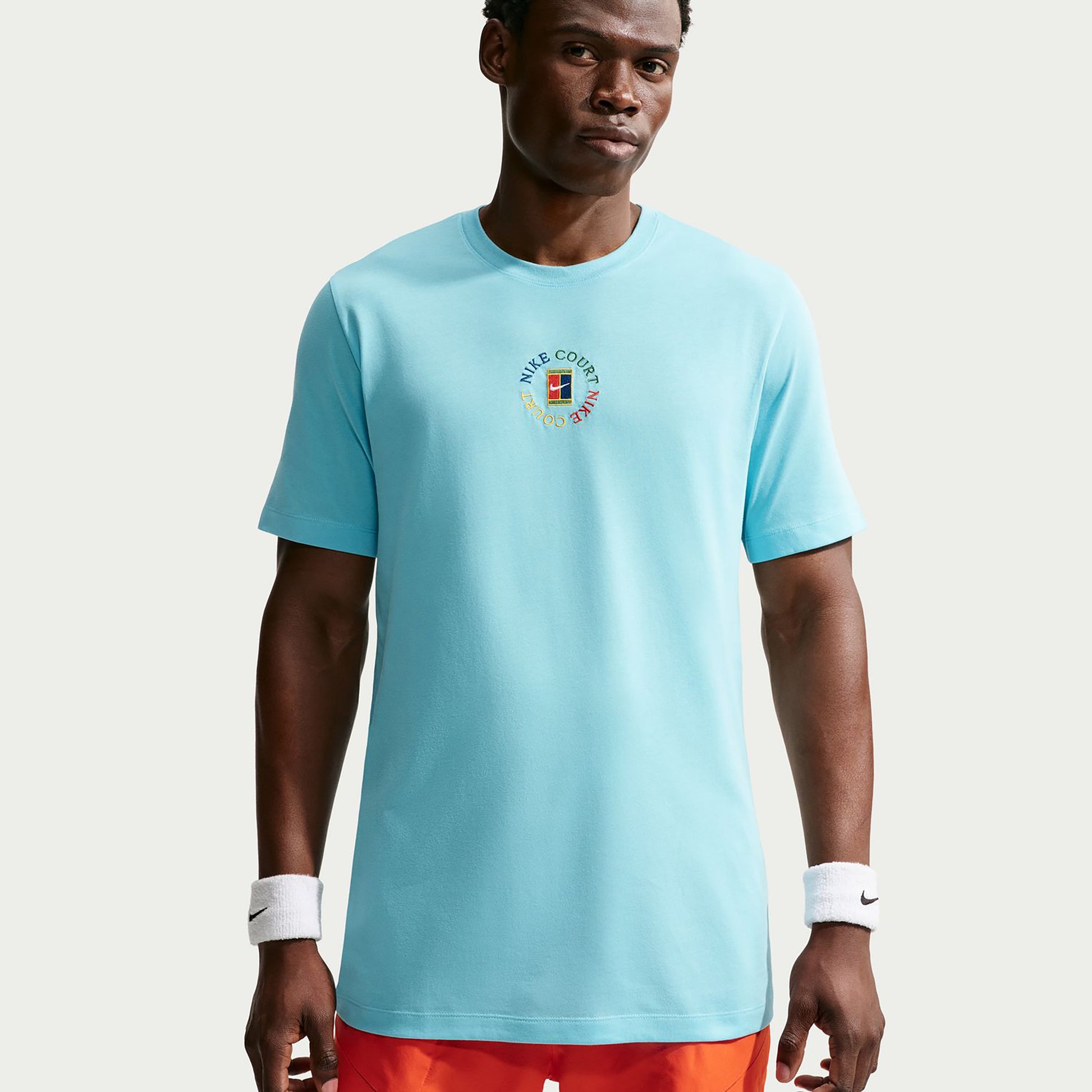 Nike Court Koszulka Mężczyźni - turkus