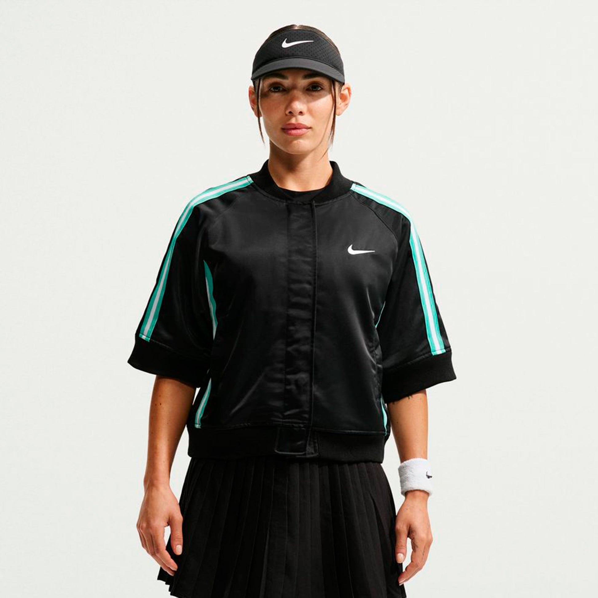 Nike Court Slam Kurtka treningowa Kobiety - czarny, miętowy
