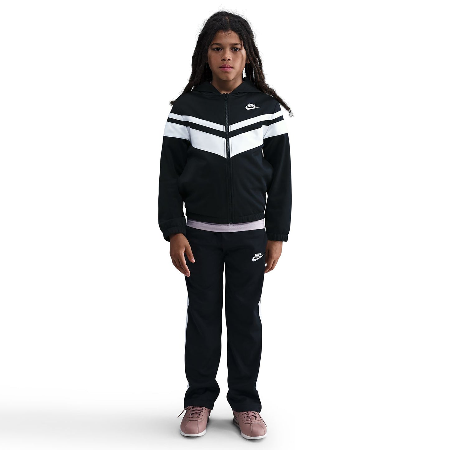 Nike Sportswear Dres Dzieci - czarny, biały