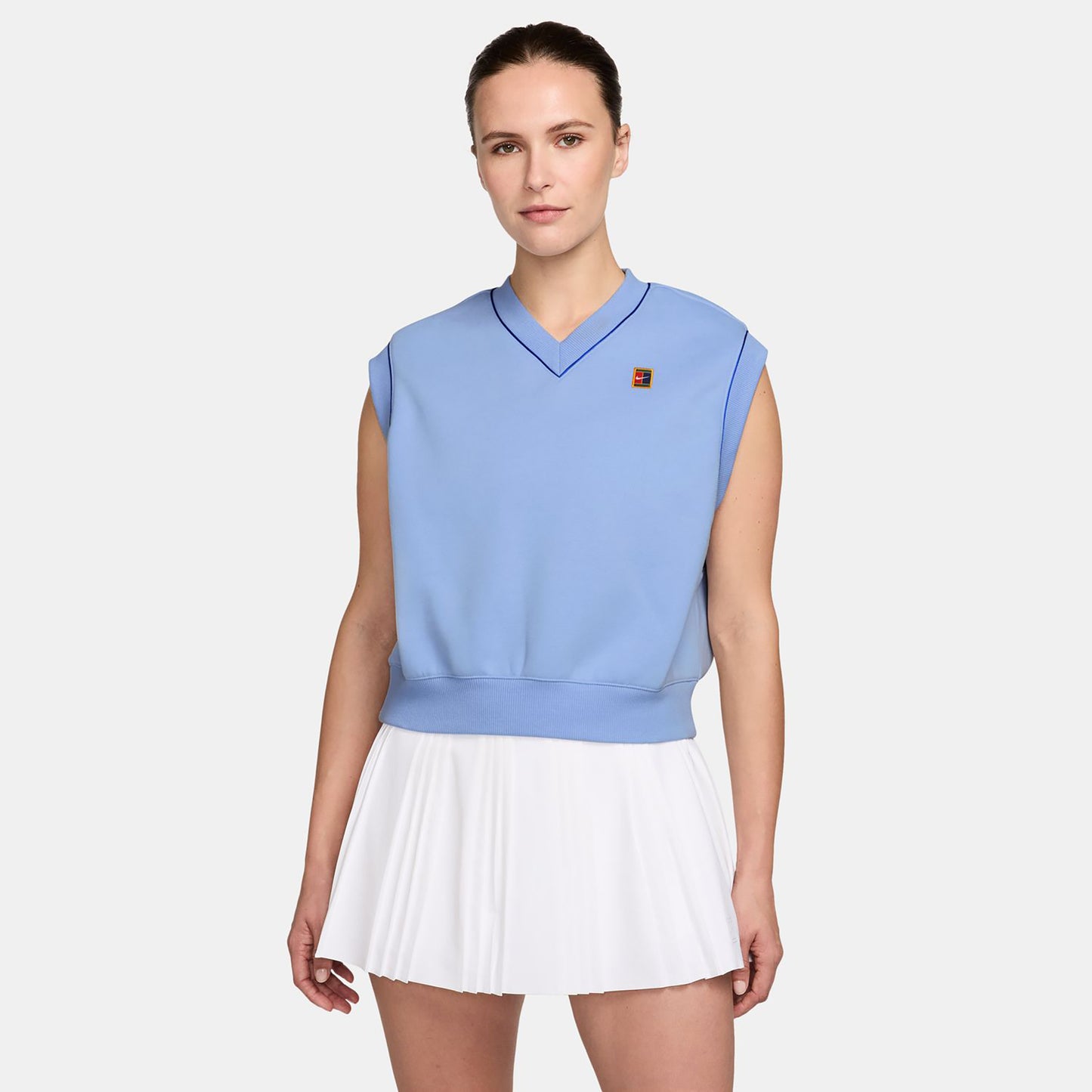 Nike Court Pulunder Kobiety - jasnoniebieski
