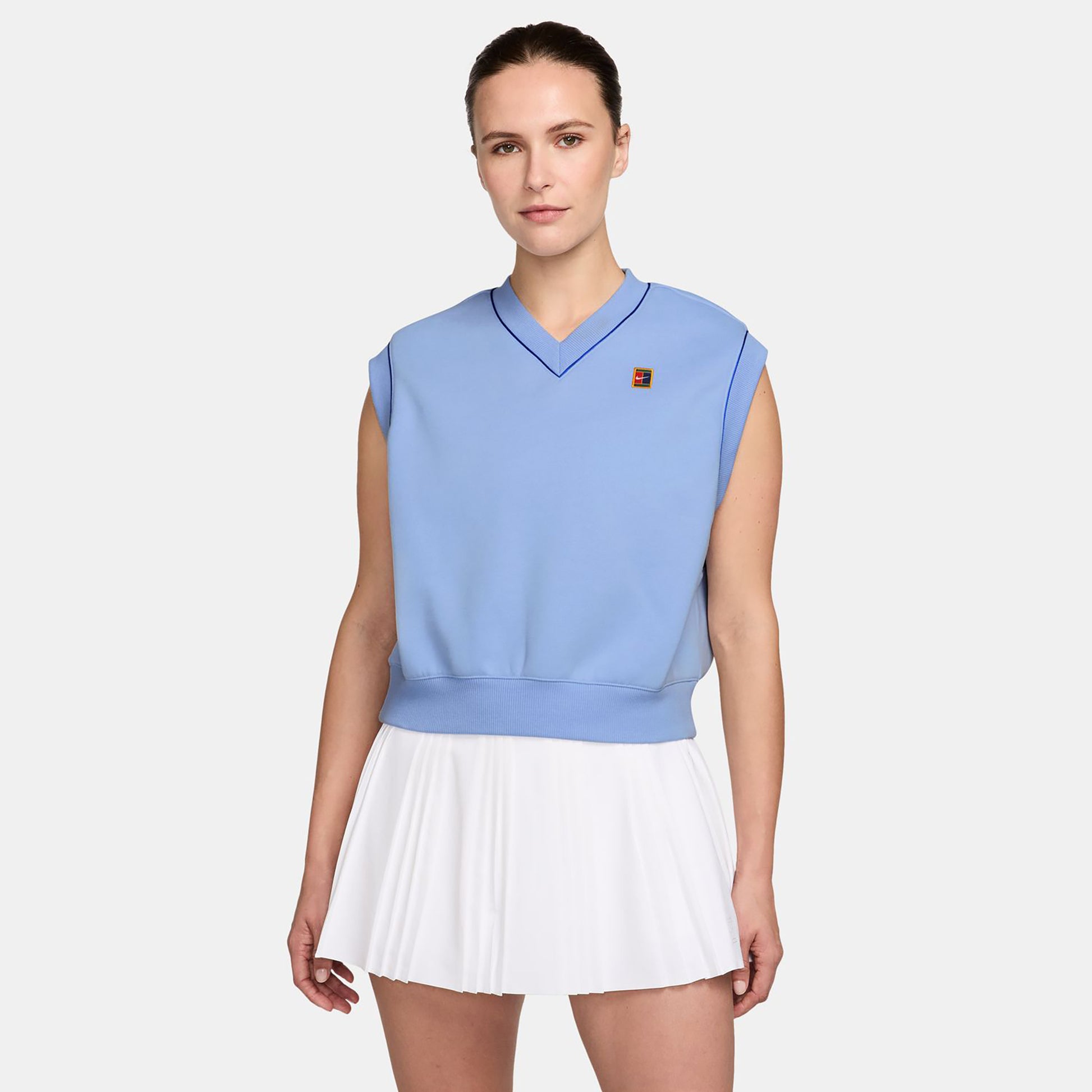 Nike Court Pulunder Kobiety - jasnoniebieski