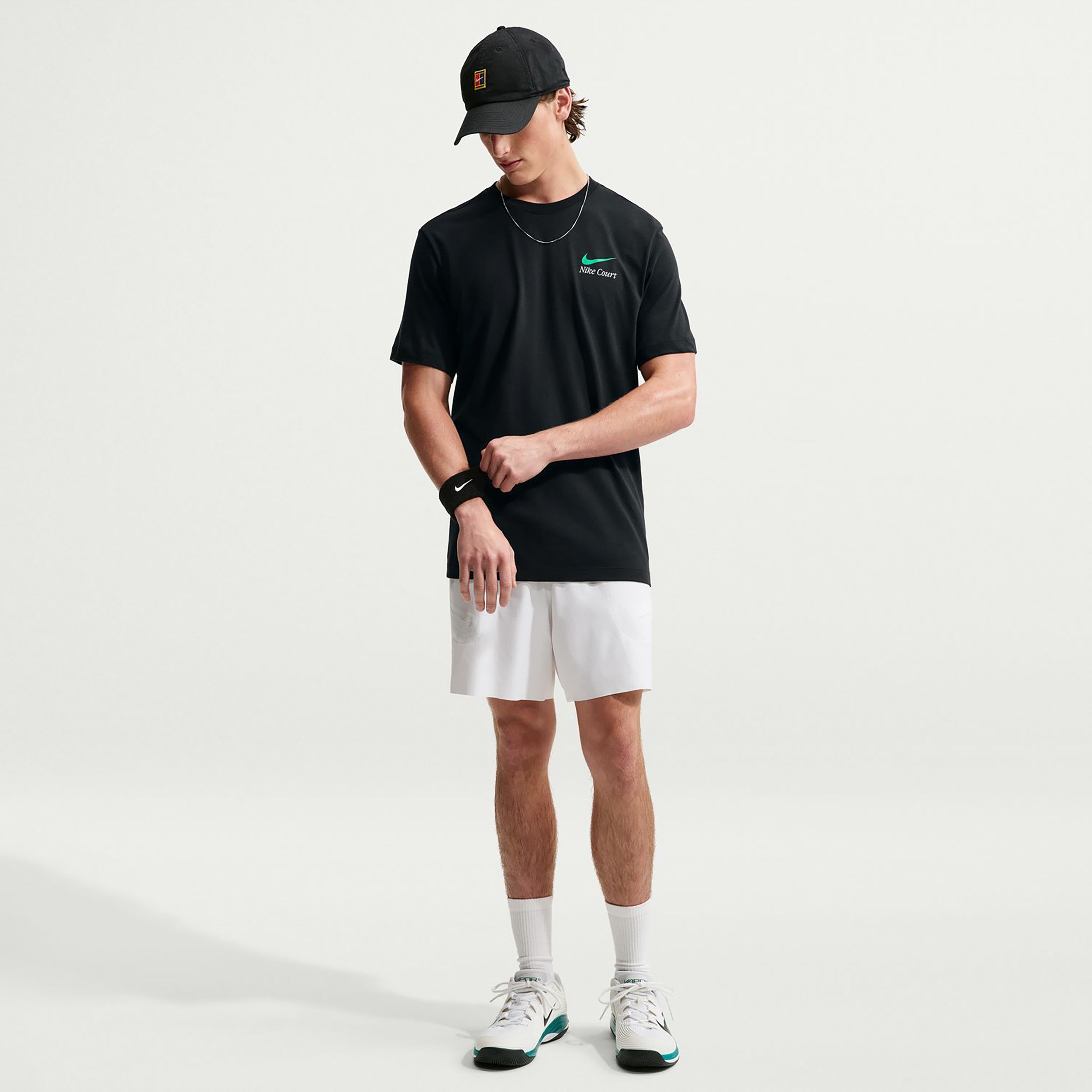 Nike Court Dri-Fit Koszulka Mężczyźni - czarny