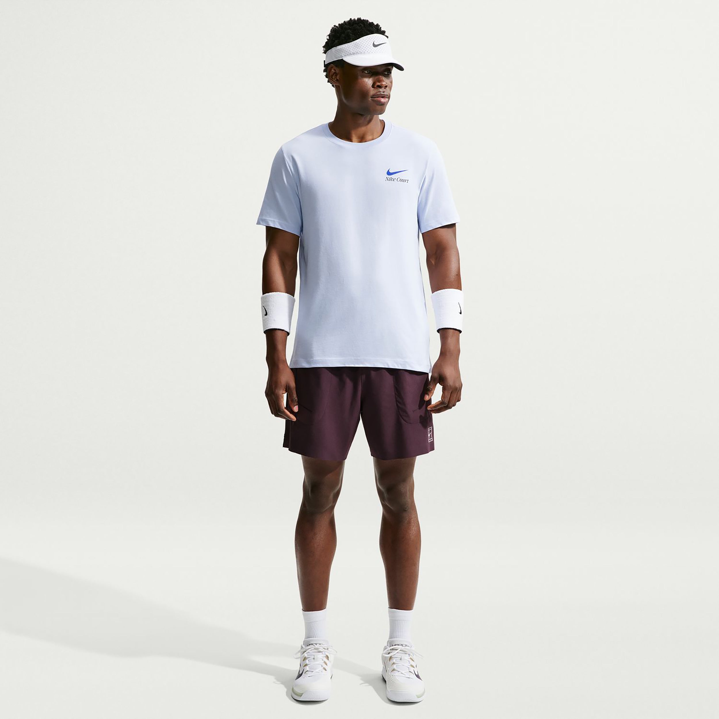 Nike Court Dri-Fit Koszulka Mężczyźni - liliowy